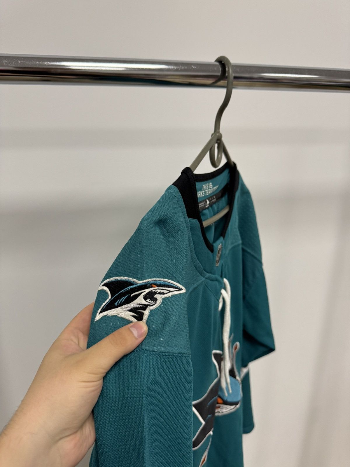NHL Adidas San Hose Sharks NHL Home Jersey Hockey Men Size XXL Size US XXL / EU 58 / 5 - 5 Thumbnail