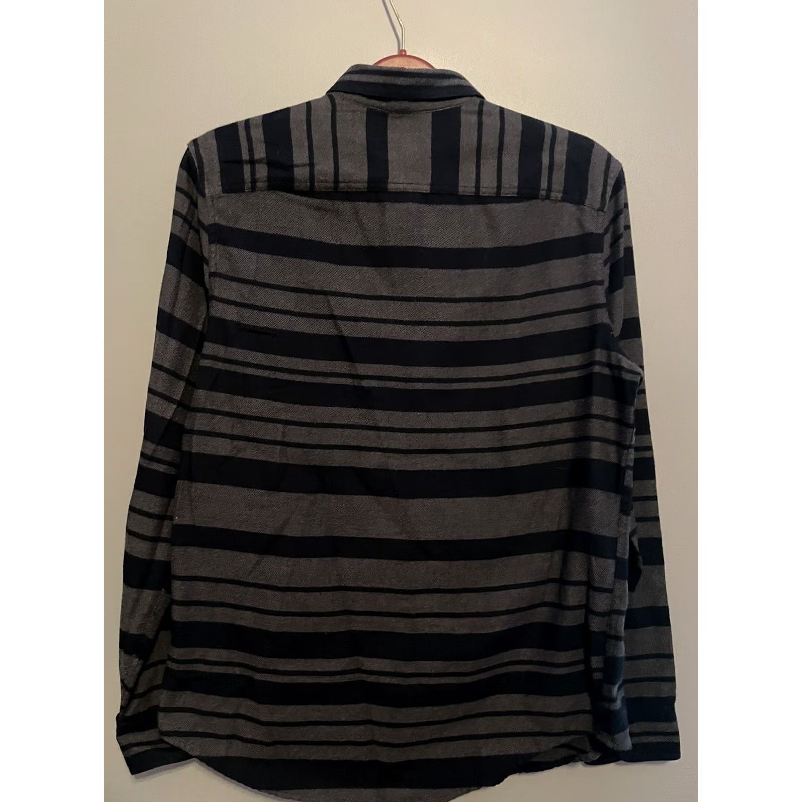 Original Penguin Original Penguin Shirt Men M Button-Down Short Sleeve Black Check 100% Cotton Modern Look Size US M / EU 48-50 / 2 - 6 Thumbnail