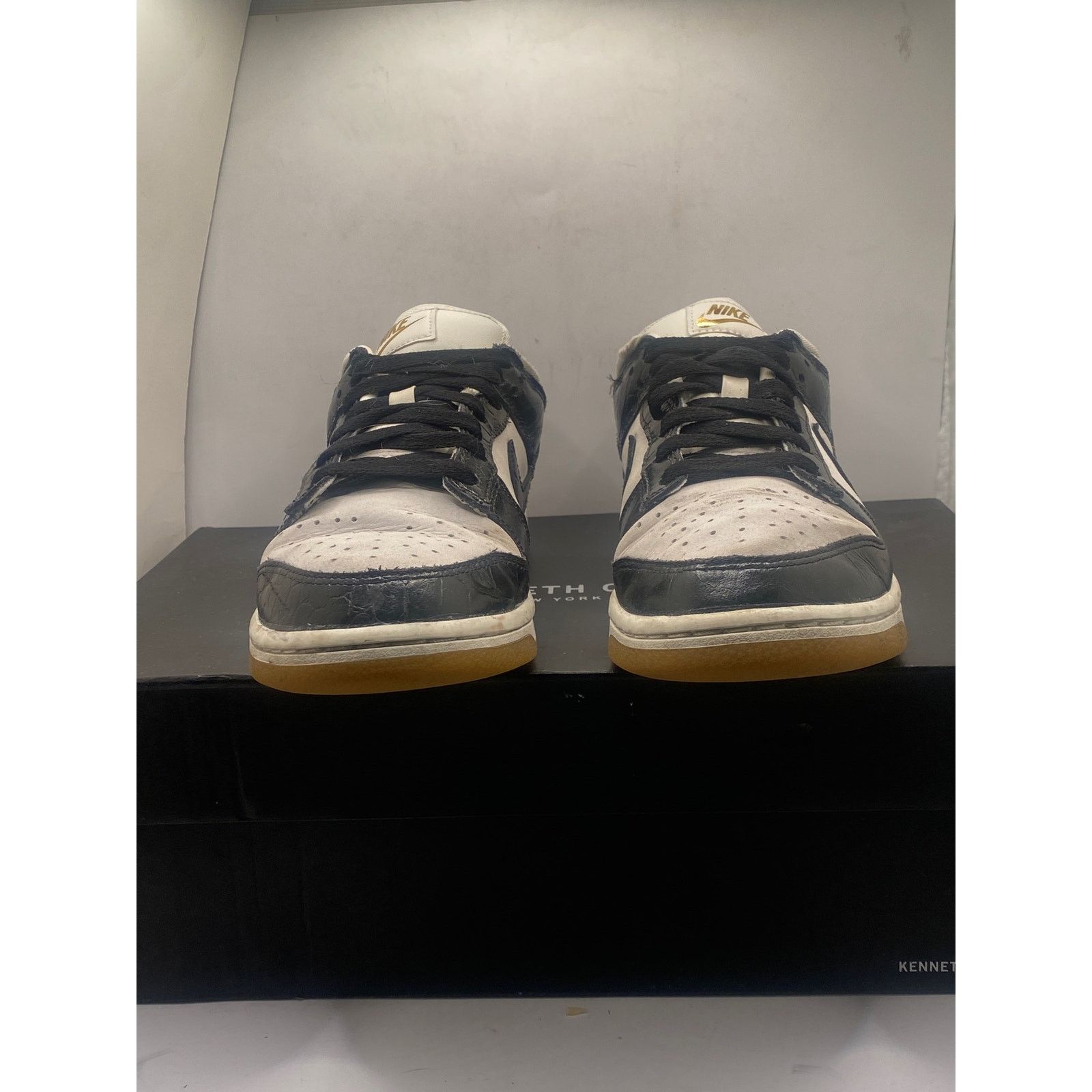 Nike Nike Dunk Low LX Black Croc Phantom FJ2260-003 Women Size 7 Size US 7 / IT 37 - 2 Thumbnail