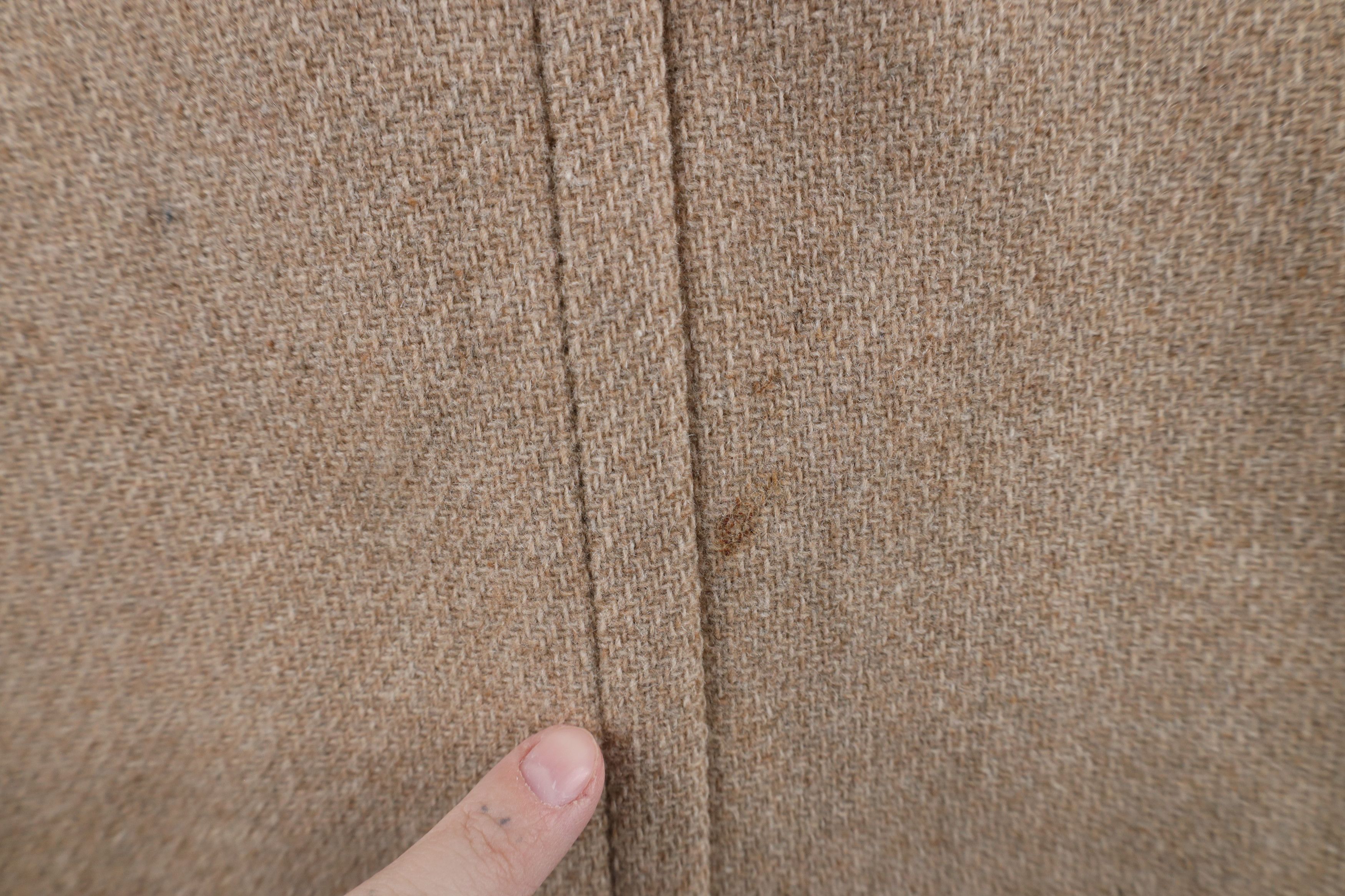 J.Crew × Vintage J Crew Cloth Nello Gori Cocoon Wool Coat Jacket Beige Size XL / US 12-14 / IT 48-50 - 12 Thumbnail