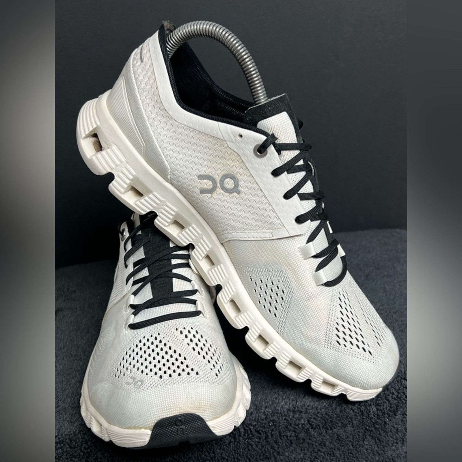 On On Cloud X Womens Size 9 White Black Athletic Shoes Sneakers Size US 9 / IT 39 - 3 Thumbnail