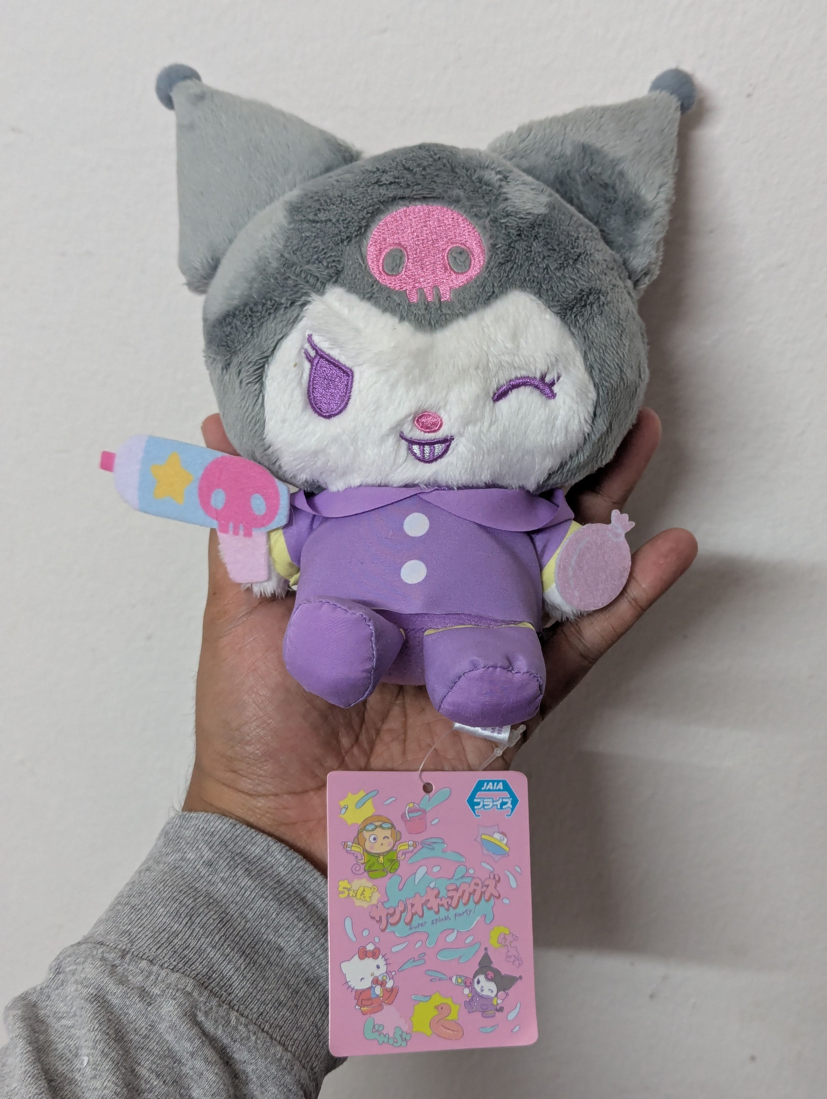 Japanese Brand Sanrio Kuromi Splash Party Doll Hello Kitty Friend Size ONE SIZE - 1 Thumbnail