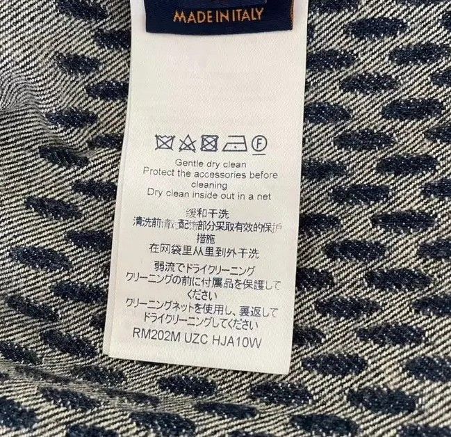 Louis Vuitton Louis Vuitton Nigo Giant Waves Monogram Denim Jacket Size US M / EU 48-50 / 2 - 3 Thumbnail