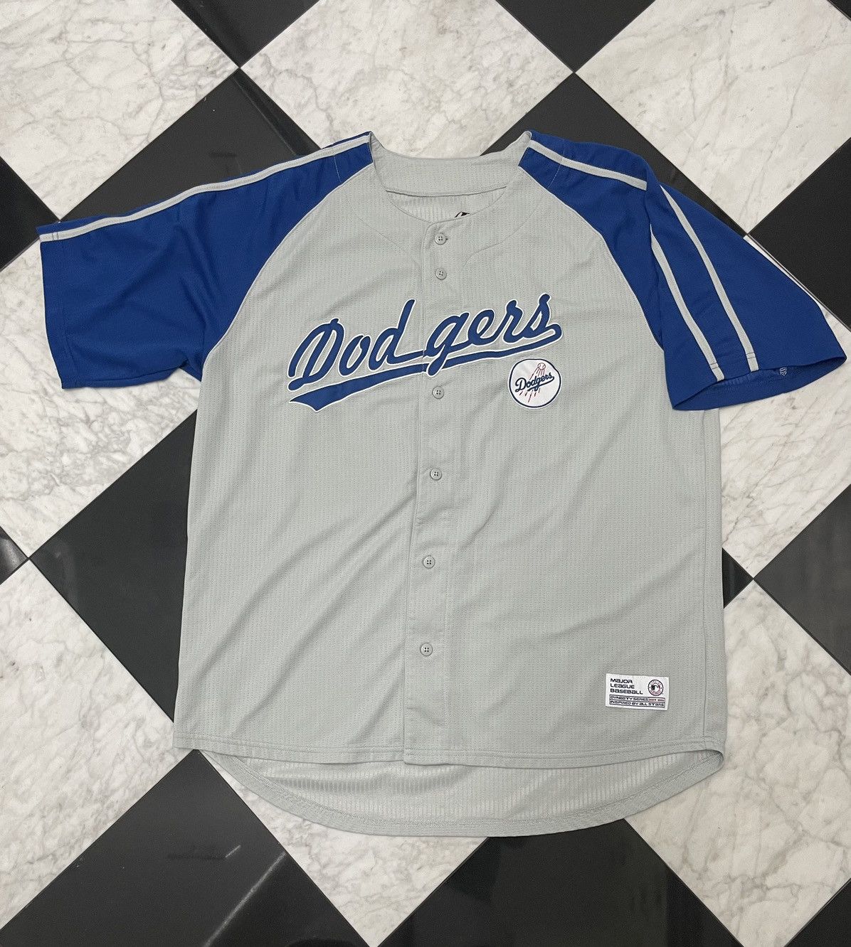 Other 🔥 Vintag Dodgers Jersey Size US XXL / EU 58 / 5 - 1 Thumbnail