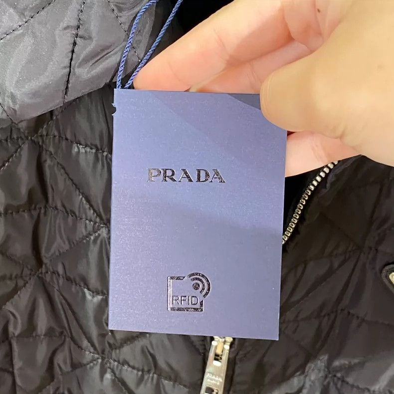 Prada Prada 23-year-old popular recycled nylon triangle belt cott Size US XS / EU 42 / 0 - 6 Thumbnail