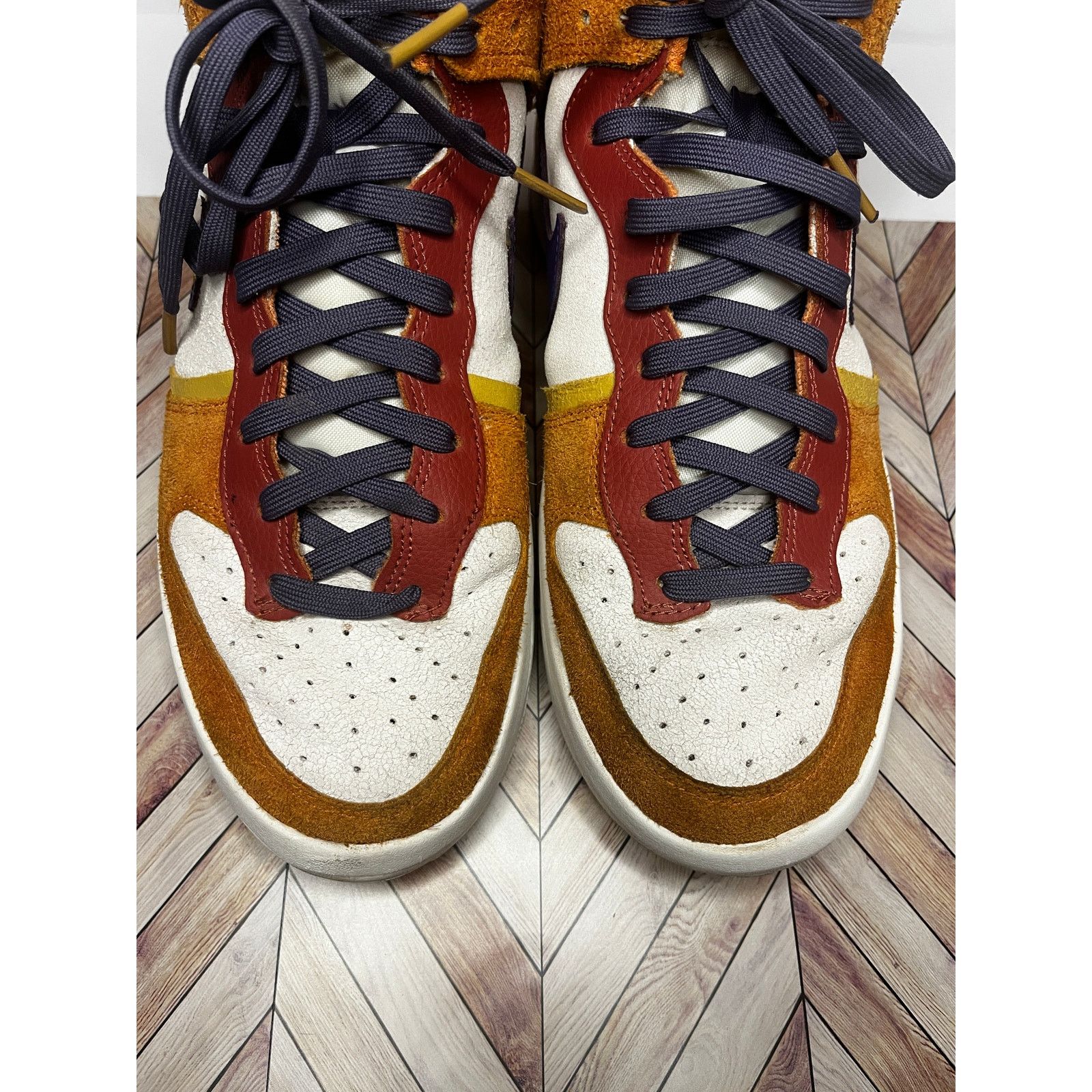 Nike Nike Dunk High Basketball Sneakers Setsubun Women's Size 10 Size US 10 / IT 40 - 5 Thumbnail