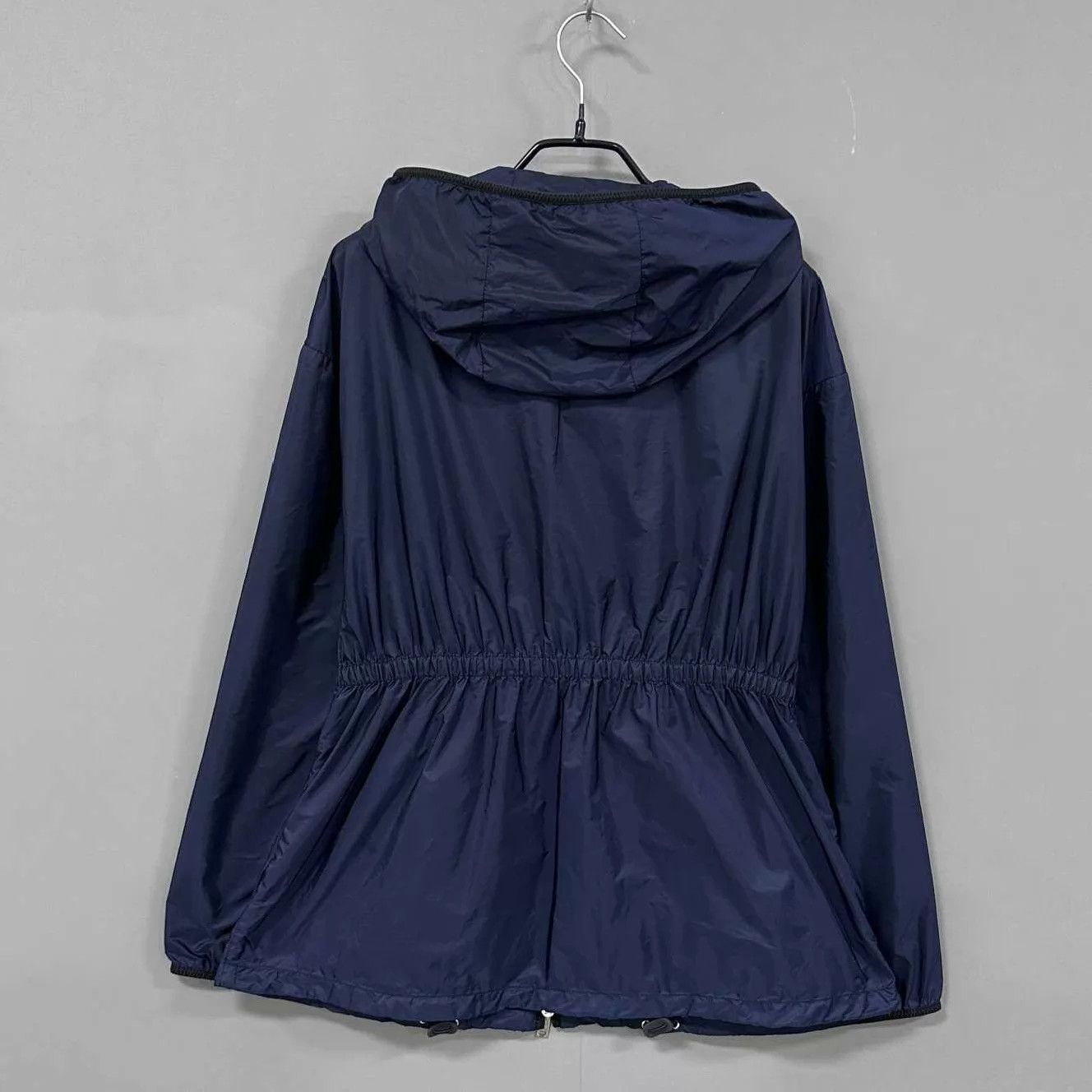 Prada PRADA dark blue triangle logo shell jacket 95 new 38 Size XS / US 0-2 / IT 36-38 - 3 Thumbnail