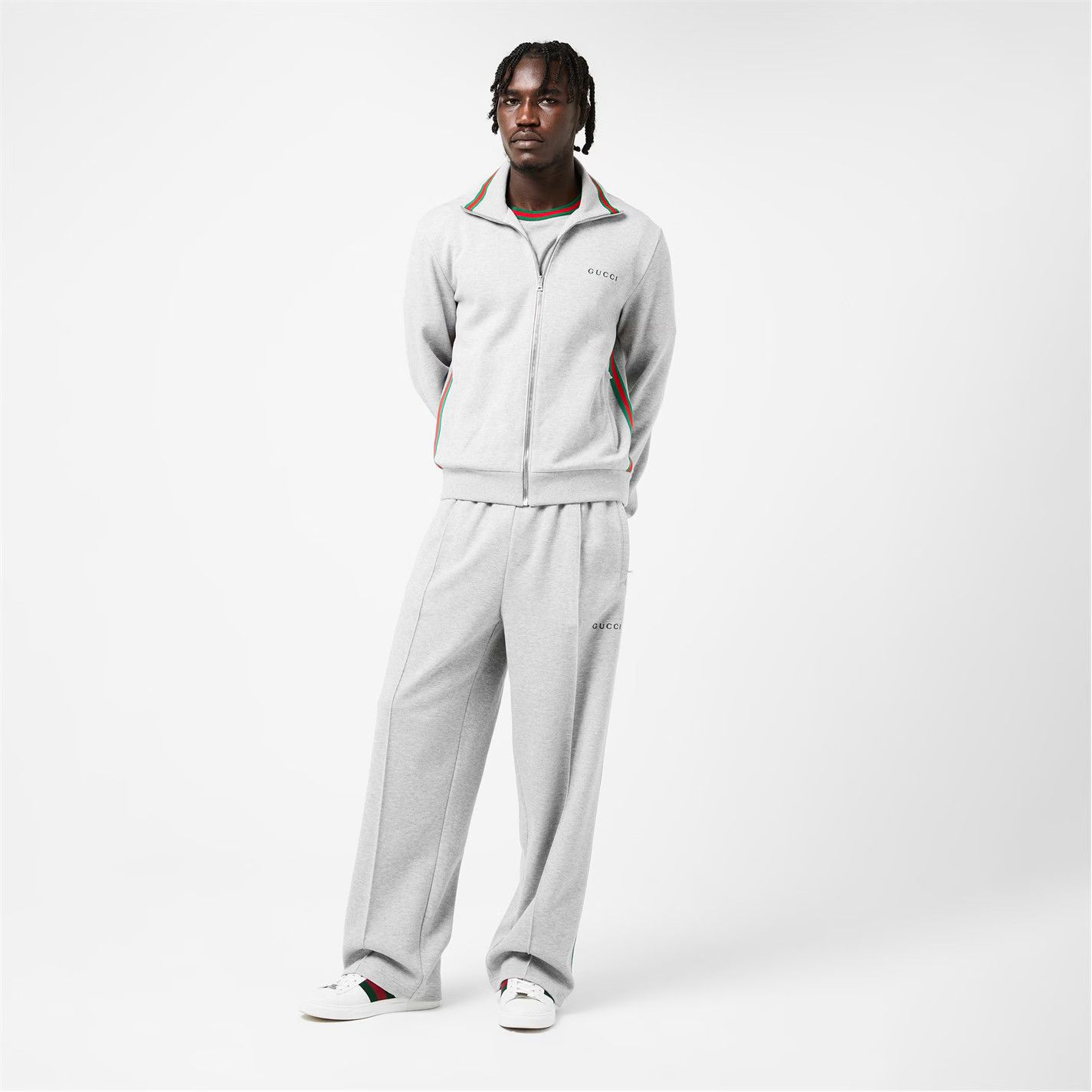Gucci o1g2r1mq0426 Full Zip Fleece Jacket in Grey Size US S / EU 44-46 / 1 - 6 Thumbnail