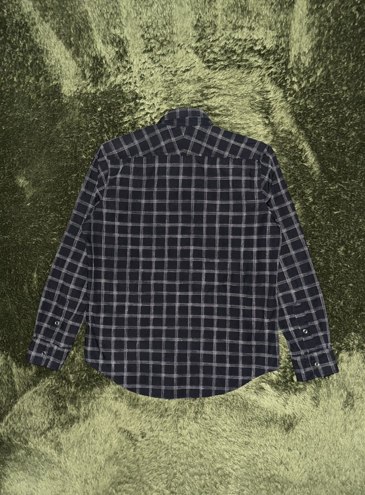 Carhartt [M] Carhartt Japan Release Windowpane Check Work Shirt Size US M / EU 48-50 / 2 - 8 Thumbnail