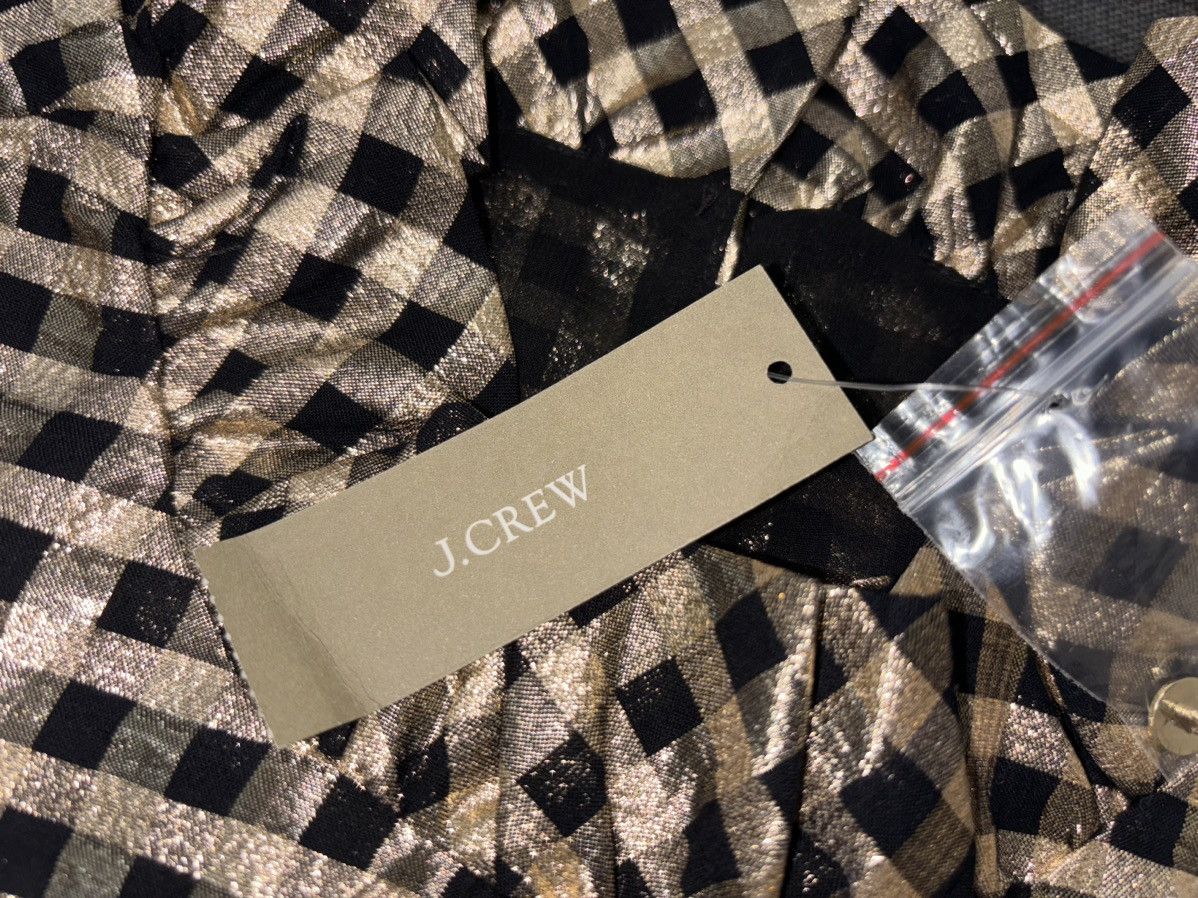 J.Crew New J. Crew Sleeveless Top Black and Gold Size XXS Size XXS / US 00 / IT 34 - 13 Thumbnail