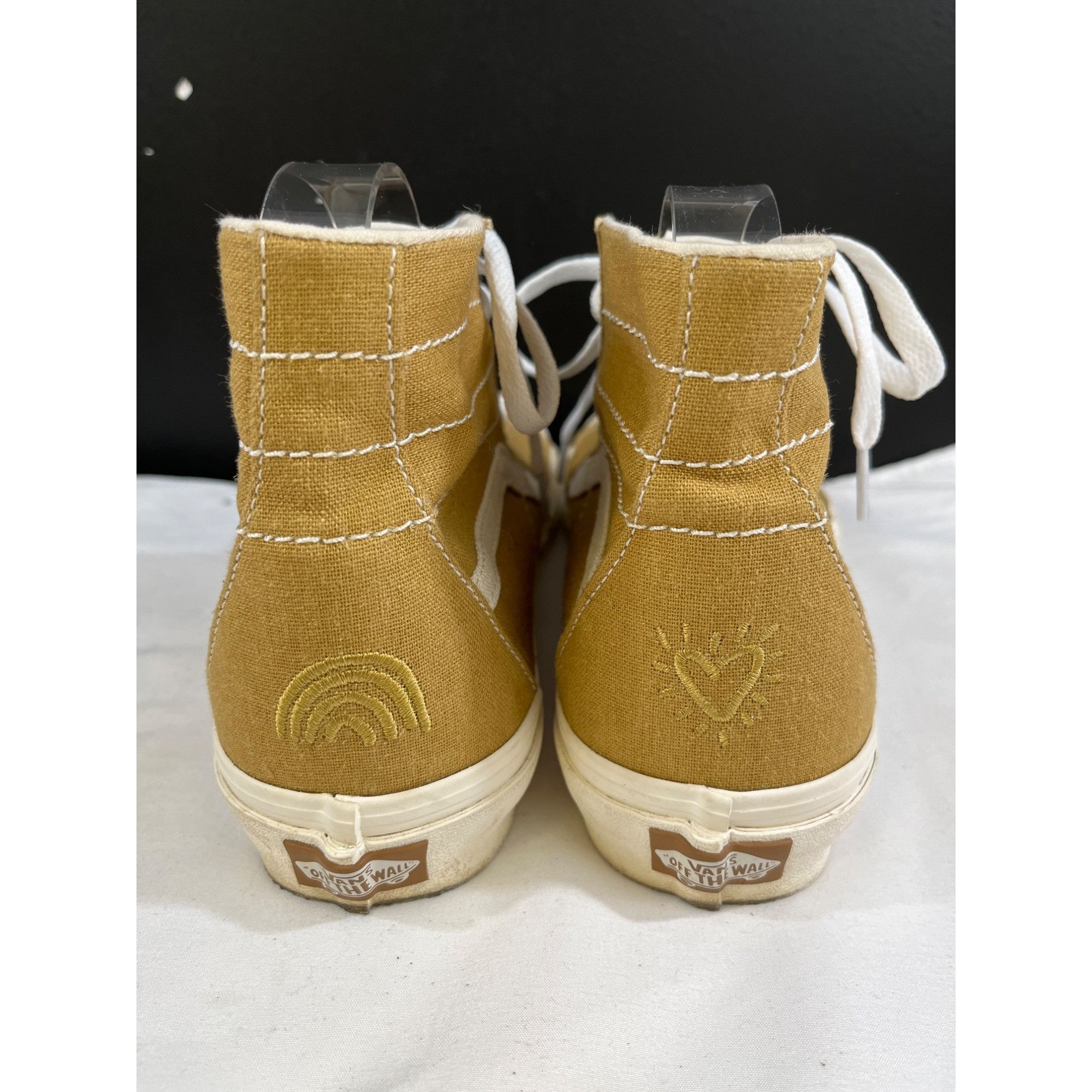 Vans Van Unisex Tan High-top Casual Sneakers Size M8/W9.5 SKU 621 Size US 9.5 / IT 39.5 - 4 Thumbnail