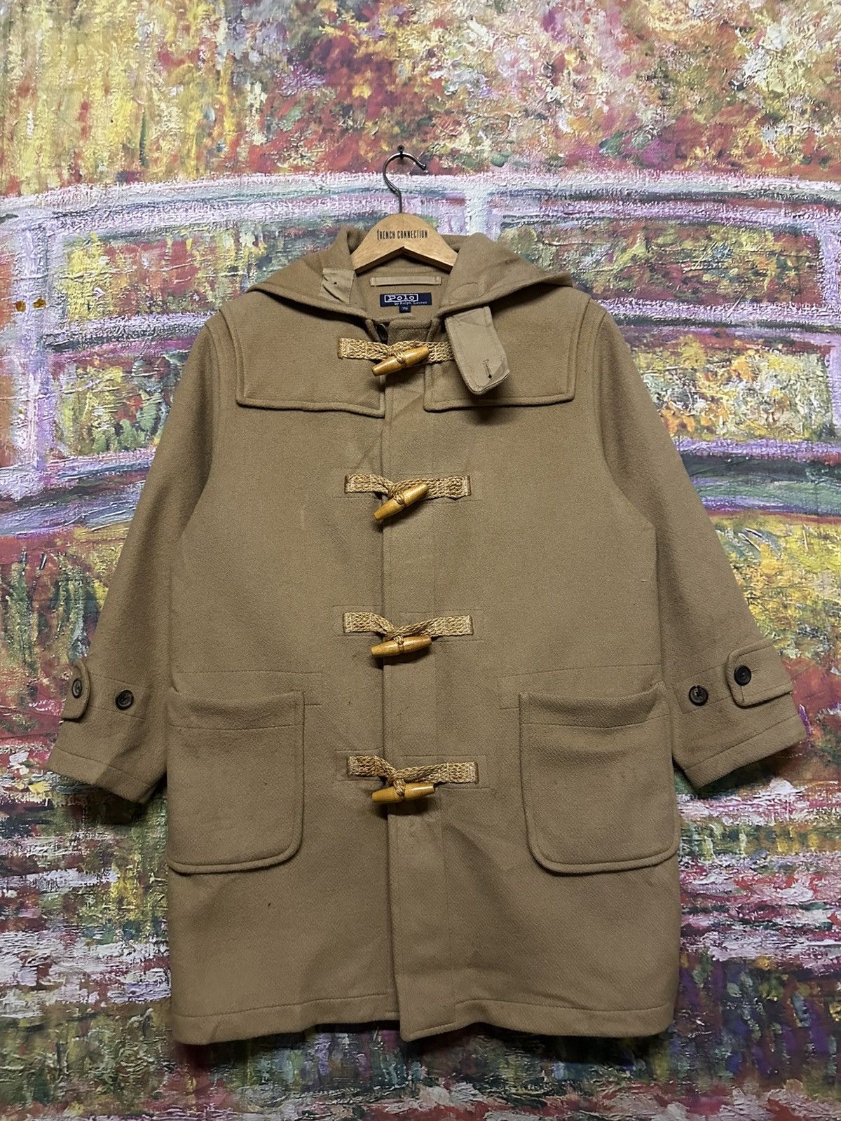 Polo Ralph Lauren Vintage Polo Ralph Lauren Wool Heavy Coat Jacket Size US S / EU 44-46 / 1 - 1 Thumbnail