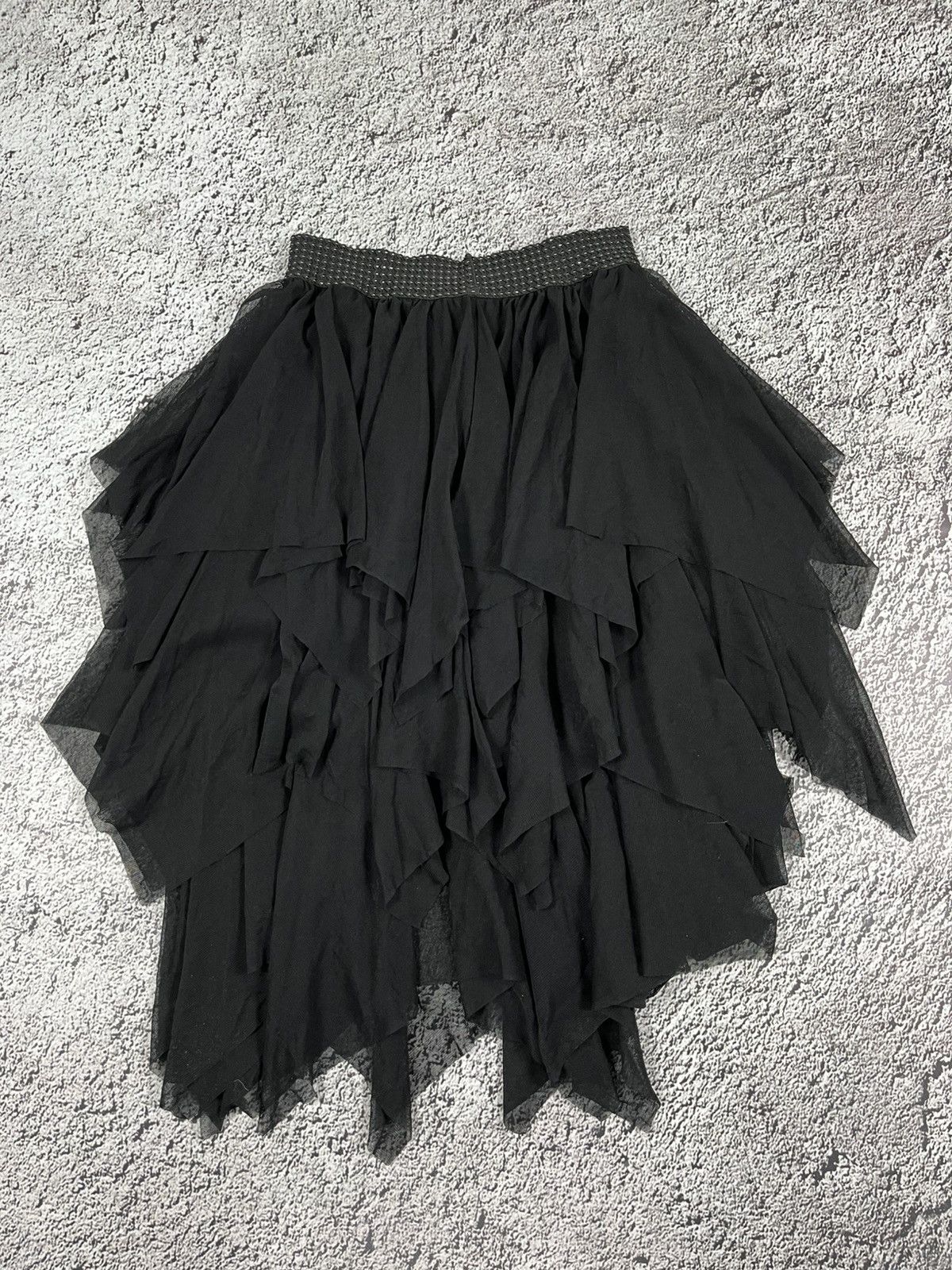 Japanese Brand Vintage 90s pleated lush skirt opium gothic style Size 26" / US 2 / IT 38 - 4 Thumbnail