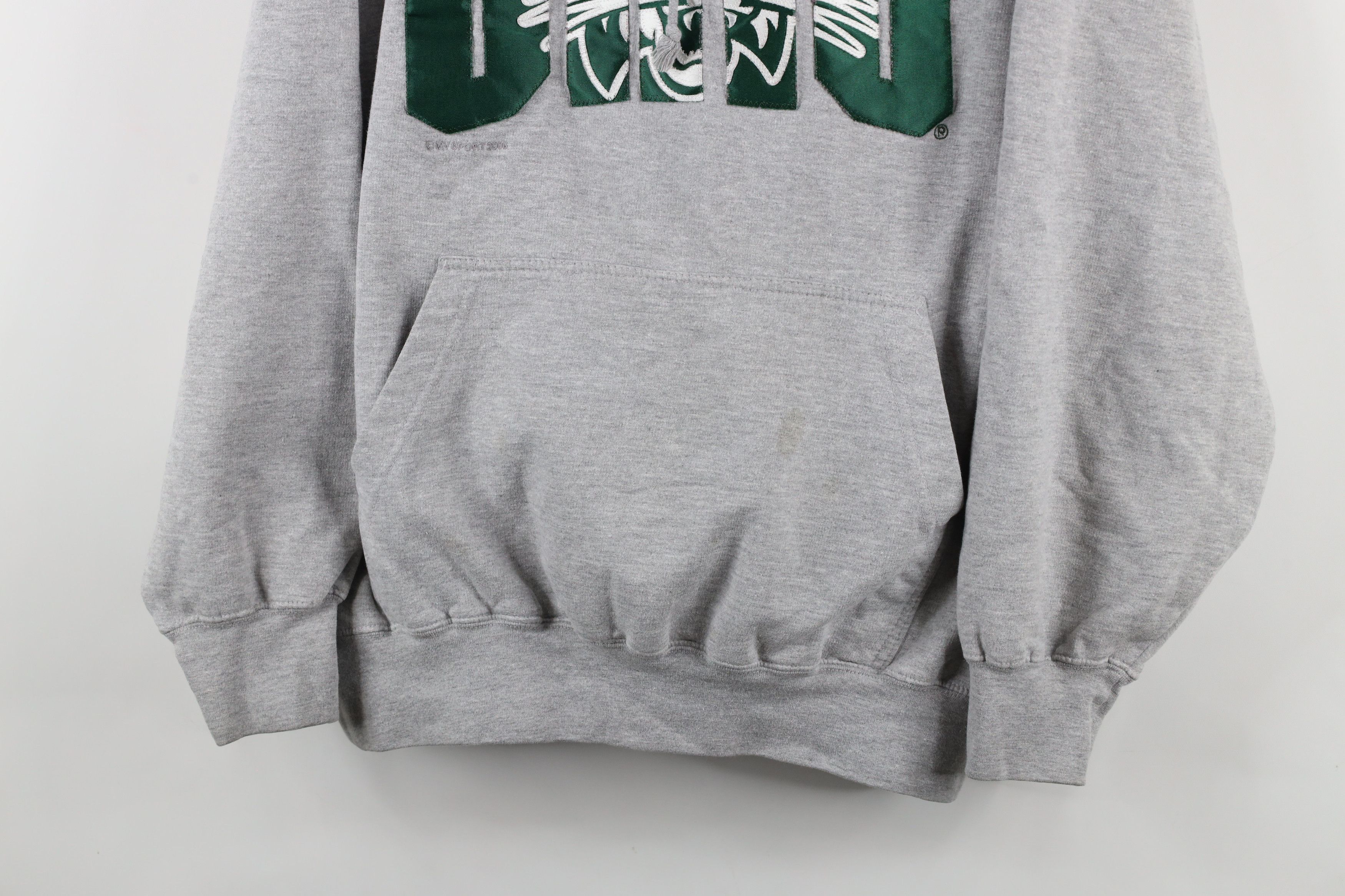 Vintage Vintage Y2K Spell Out Ohio University Hoodie Sweatshirt Gray Size US XL / EU 56 / 4 - 3 Thumbnail