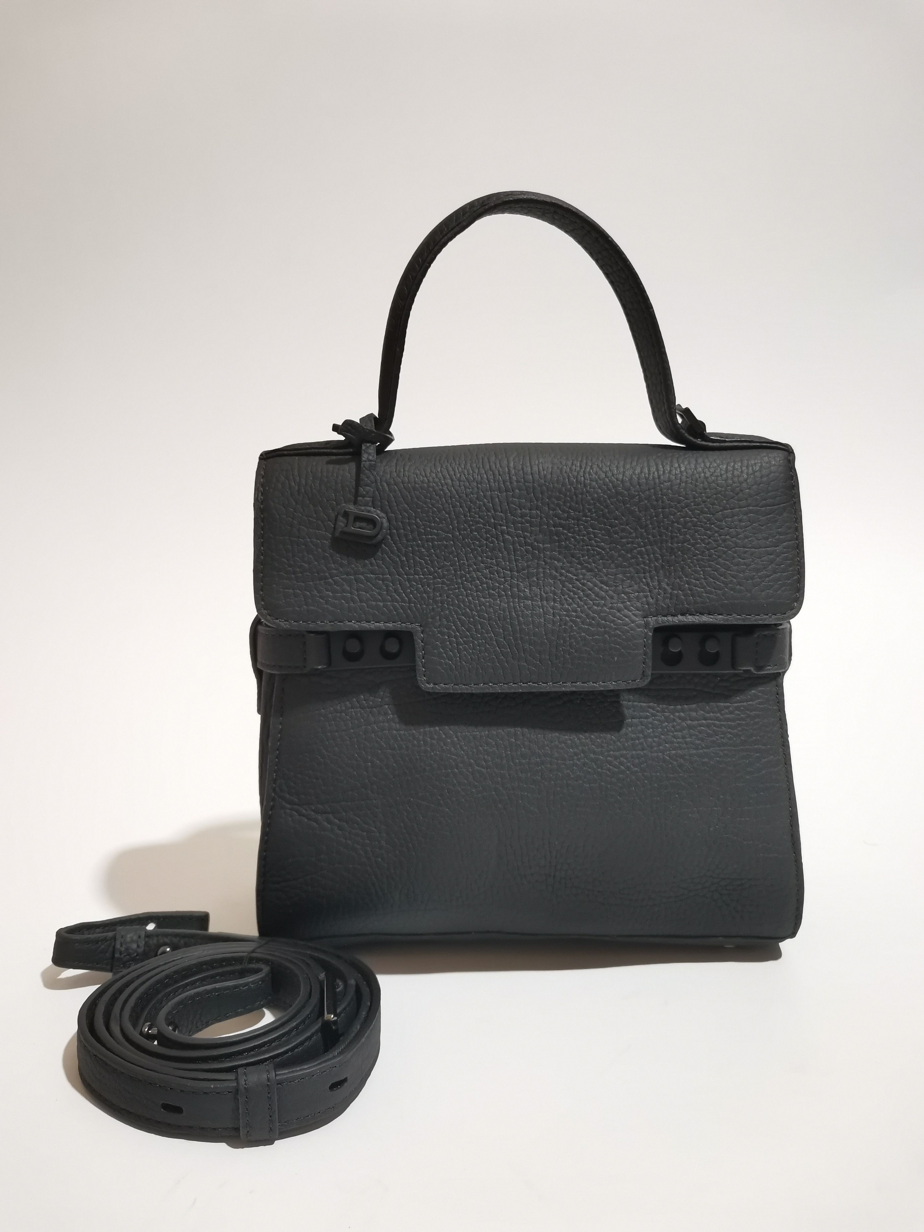 Delvaux RARE Delvaux so black crispy calf tempete pm Size ONE SIZE - 2 Thumbnail