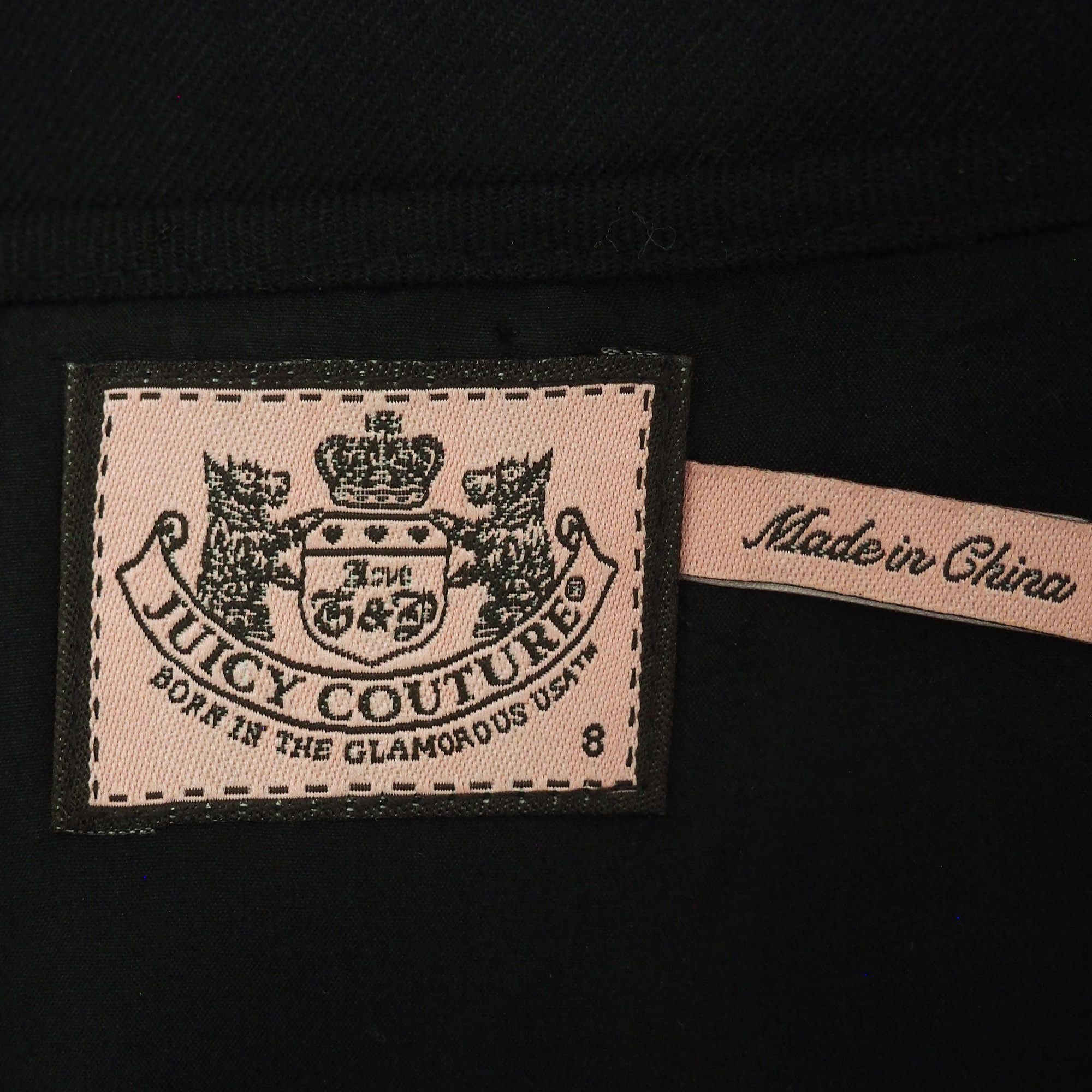 Juicy Couture Juicy Couture vintage wool silk black mini dress size S Size S / US 4 / IT 40 - 8 Thumbnail