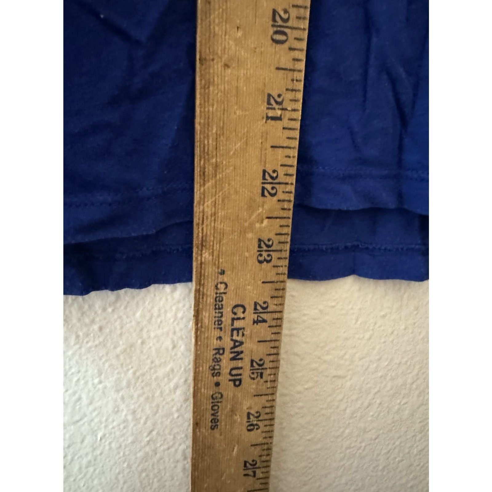 Vintage Kenar Womens size M 3/4 Sleeve Boat Neck Top Blue Basic Soft Size M / US 6-8 / IT 42-44 - 4 Thumbnail