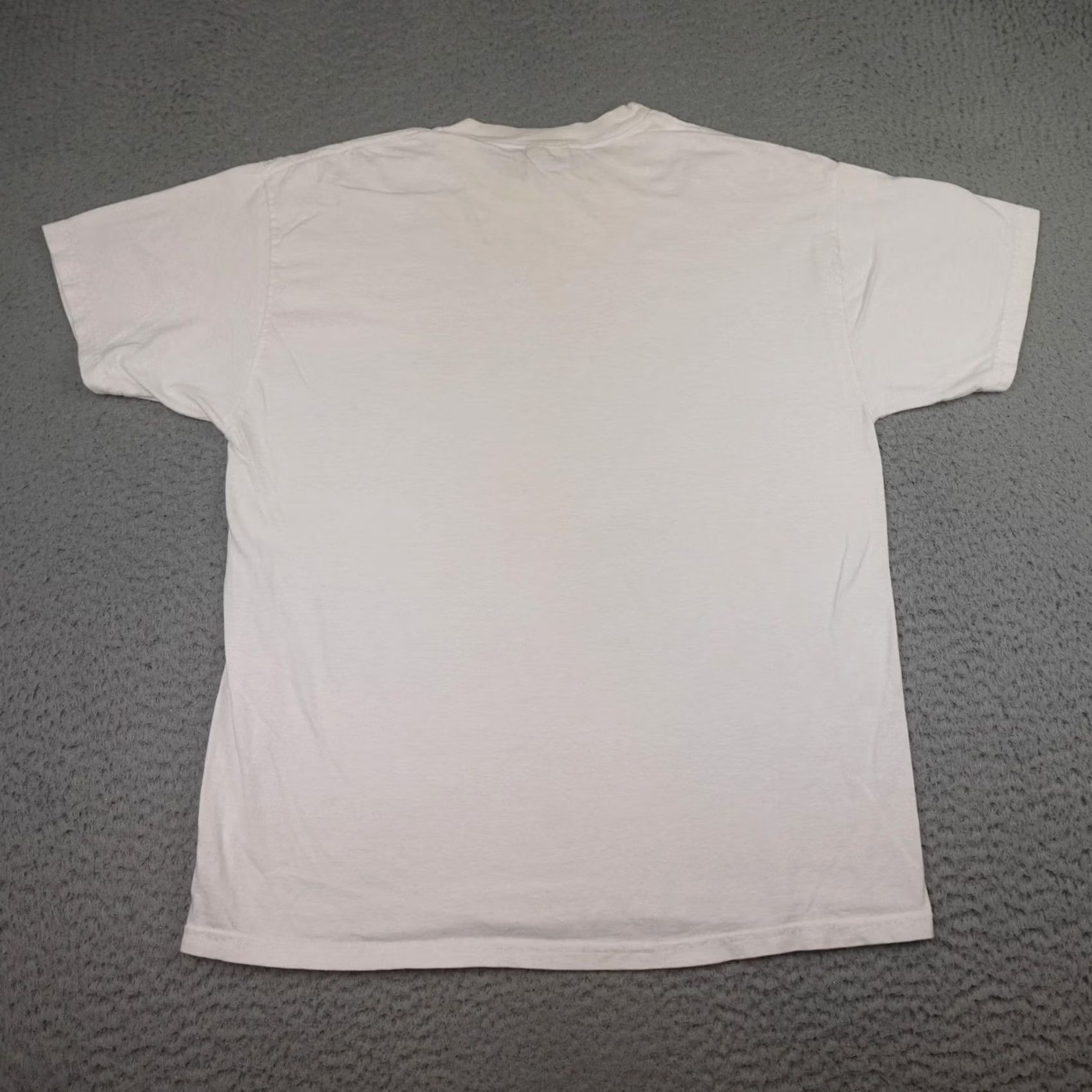 Hanes VINTAGE Hanes South Beach FL Shirt Mens Large White Dolphins Tee Ocean Graphic 90s Size US L / EU 52-54 / 3 - 7 Thumbnail
