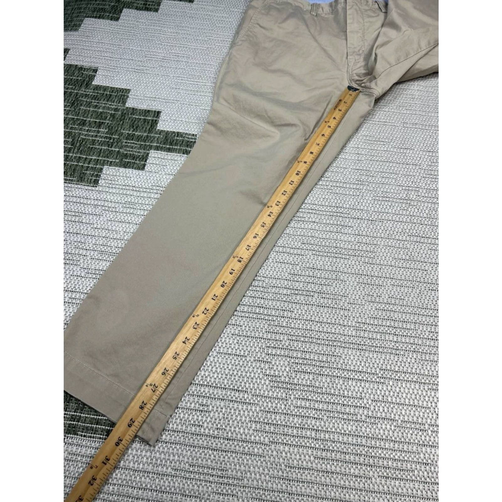 Polo Ralph Lauren Polo Ralph Lauren Chino Pants Men 36x30 Beige Cotton Stretch Straight Fit Formal Shirt? Size US M / EU 48-50 / 2 - 7 Thumbnail