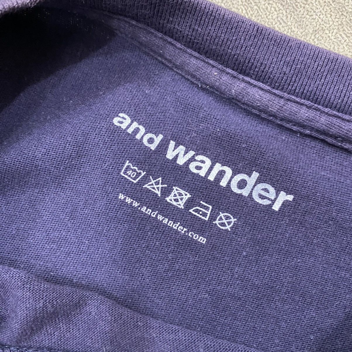 And Wander And Wander Tshirt Size US XL / EU 56 / 4 - 4 Thumbnail