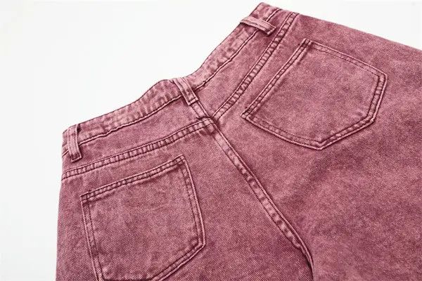 Vintage Men's loose washed wide-leg patchwork scimitar jeans Size US 32 / EU 48 - 5 Thumbnail
