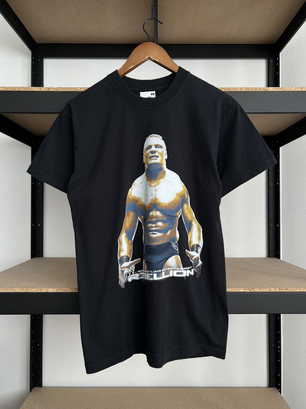 WWE Vintage 2002 Brock Lesnar Rebellion Tour WWE T-shirt Size US S / EU 44-46 / 1 - 2 Thumbnail