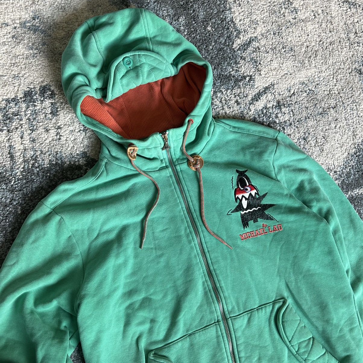 Le Coq Sportif 80s LCS Michael Lau Modern Cartoon Pop Art thermal full zip Size US L / EU 52-54 / 3 - 13 Thumbnail