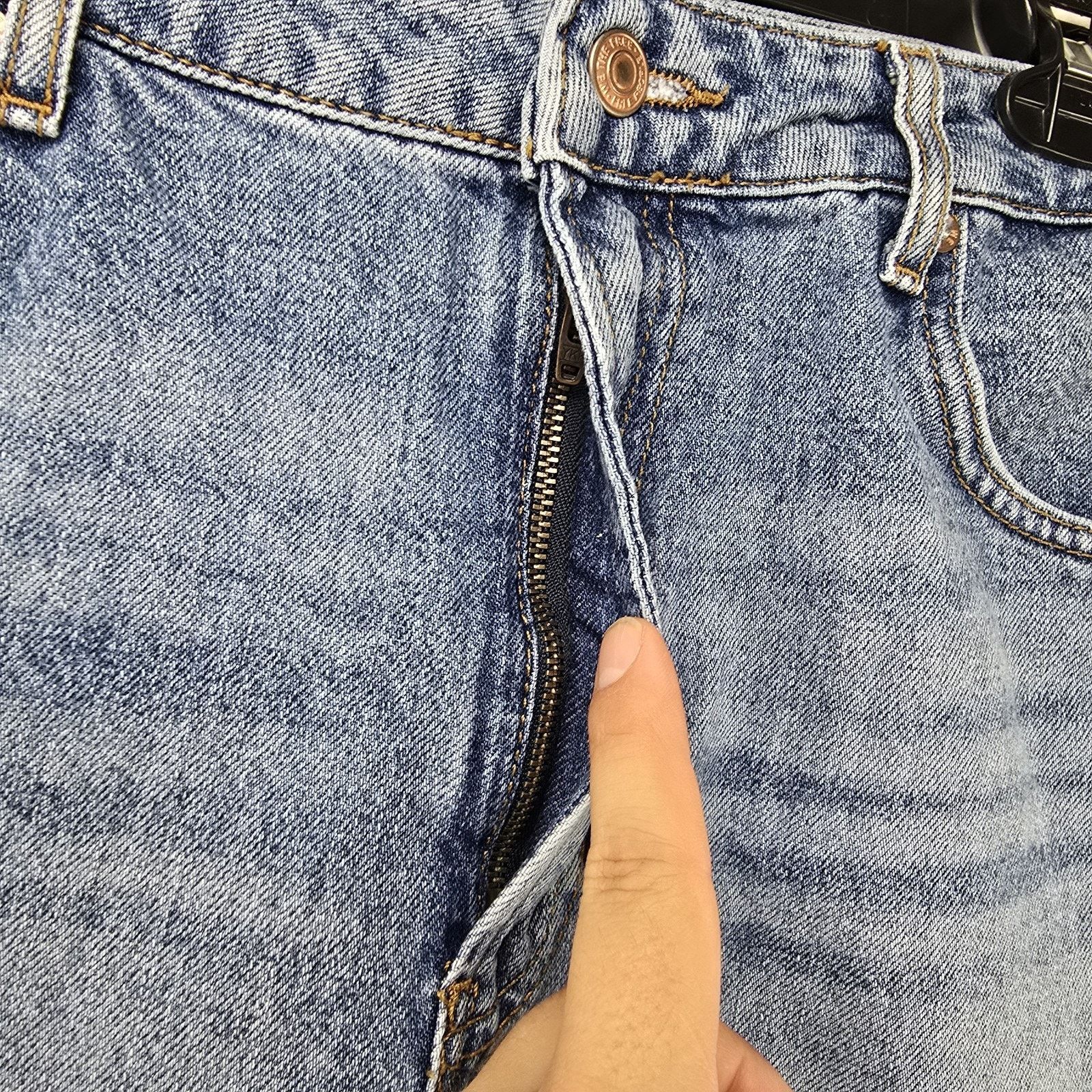 Free People Free People We The Free Pacifica Slim Straight Leg Jeans 32 Size 32" / US 10 / IT 46 - 3 Thumbnail