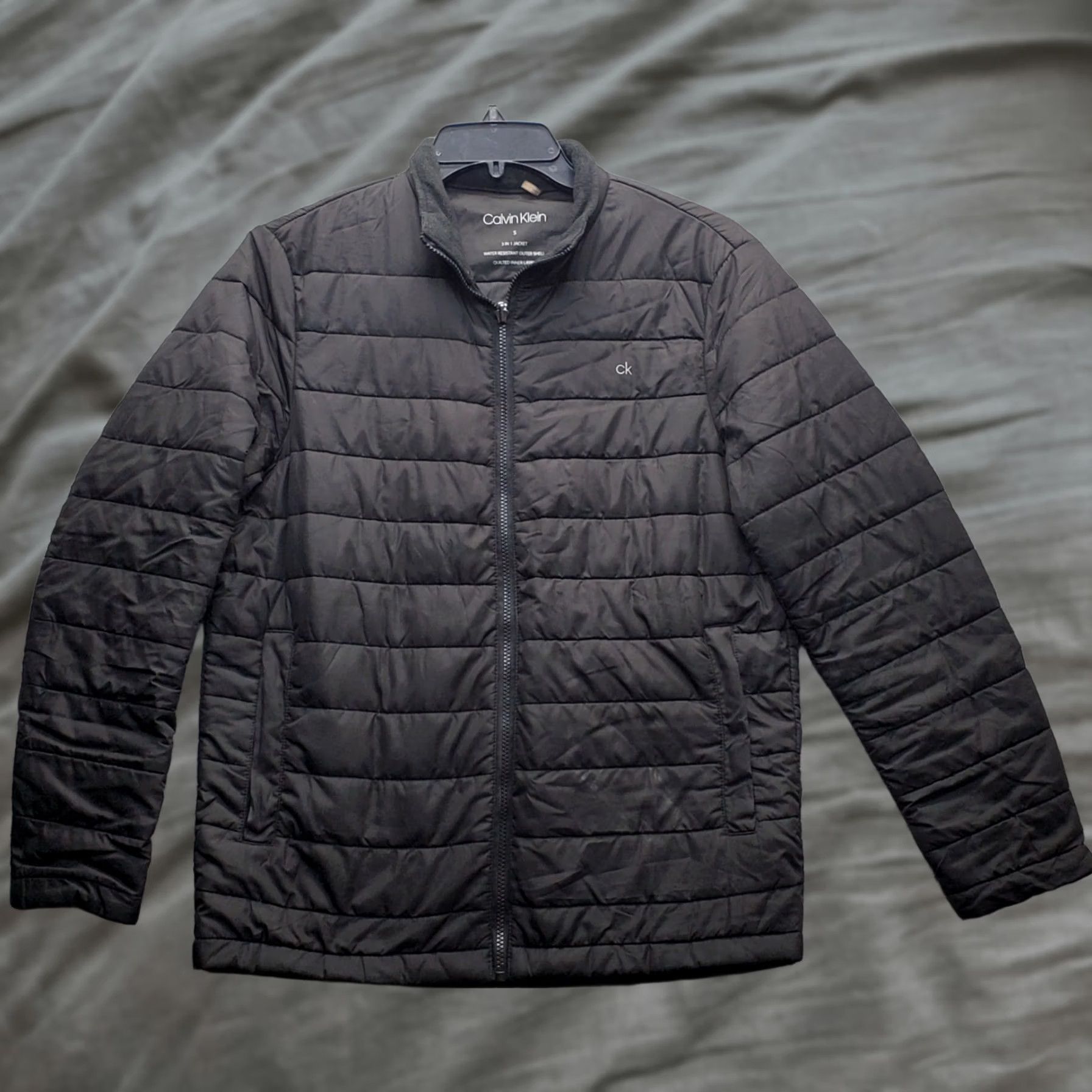 Calvin Klein Calvin Klein Womens Jacket 3 In 1 Black Puffer Water Resistant Insulated XS? Size S / US 4 / IT 40 - 1 Thumbnail