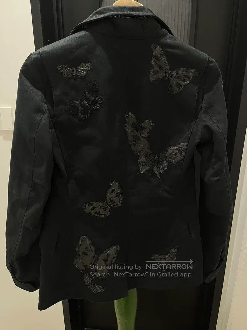 Valentino Valentino Heavy industry embroidered butterfly blazer Size M / US 6-8 / IT 42-44 - 8 Thumbnail