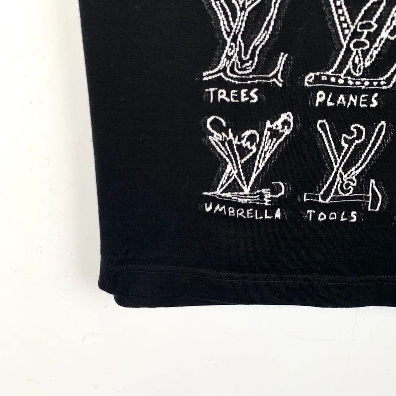 Louis Vuitton Louis Vuitton Black cotton crewneck T-shirt Size US XS / EU 42 / 0 - 5 Thumbnail