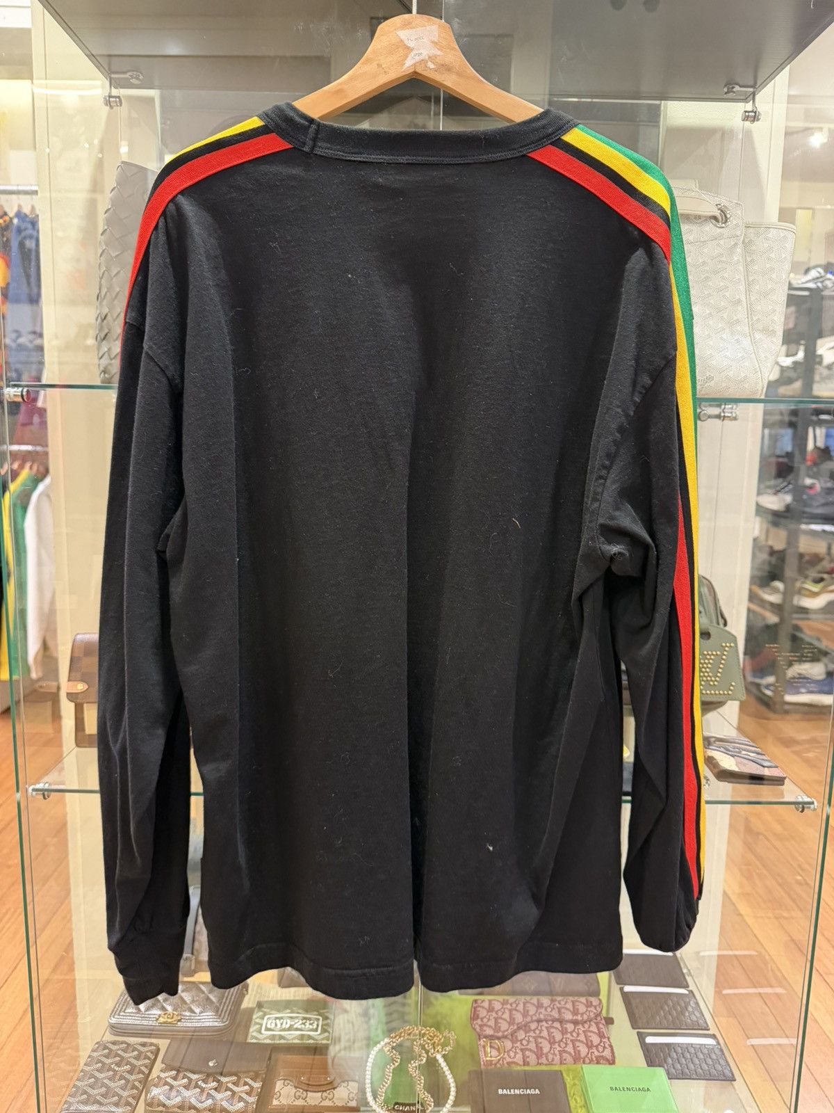 Palm Angels Palm Angela Miami Striped Longsleeve Size US XL / EU 56 / 4 - 2 Thumbnail