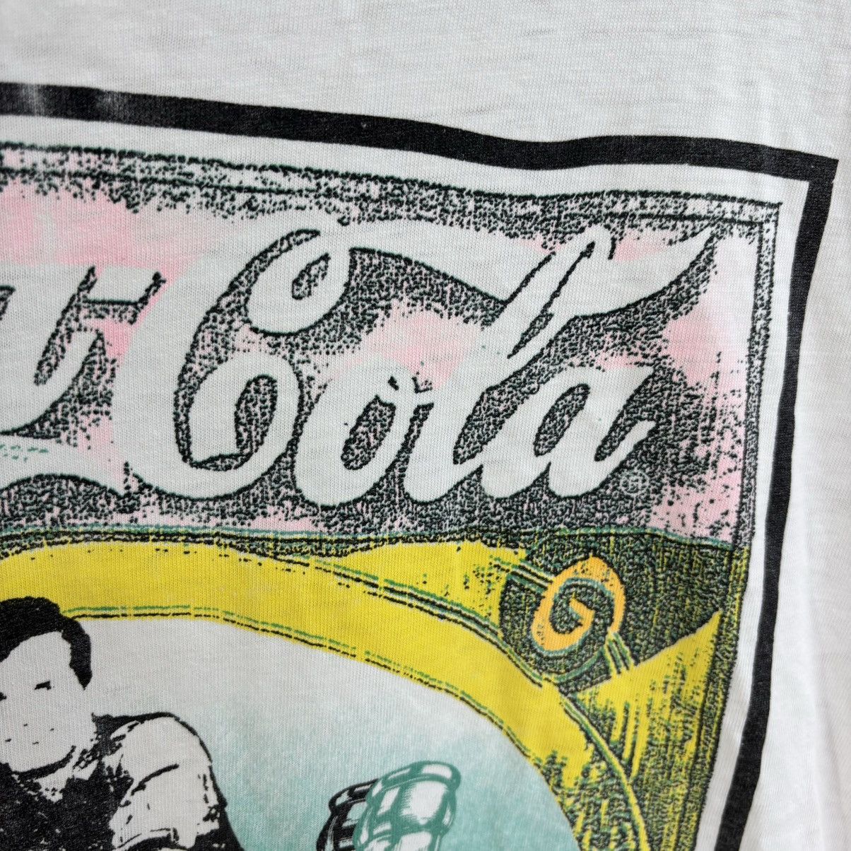Coca Cola × Vintage Vintage 90s Coca Cola Iconic logo T-shirt Size US L / EU 52-54 / 3 - 4 Thumbnail