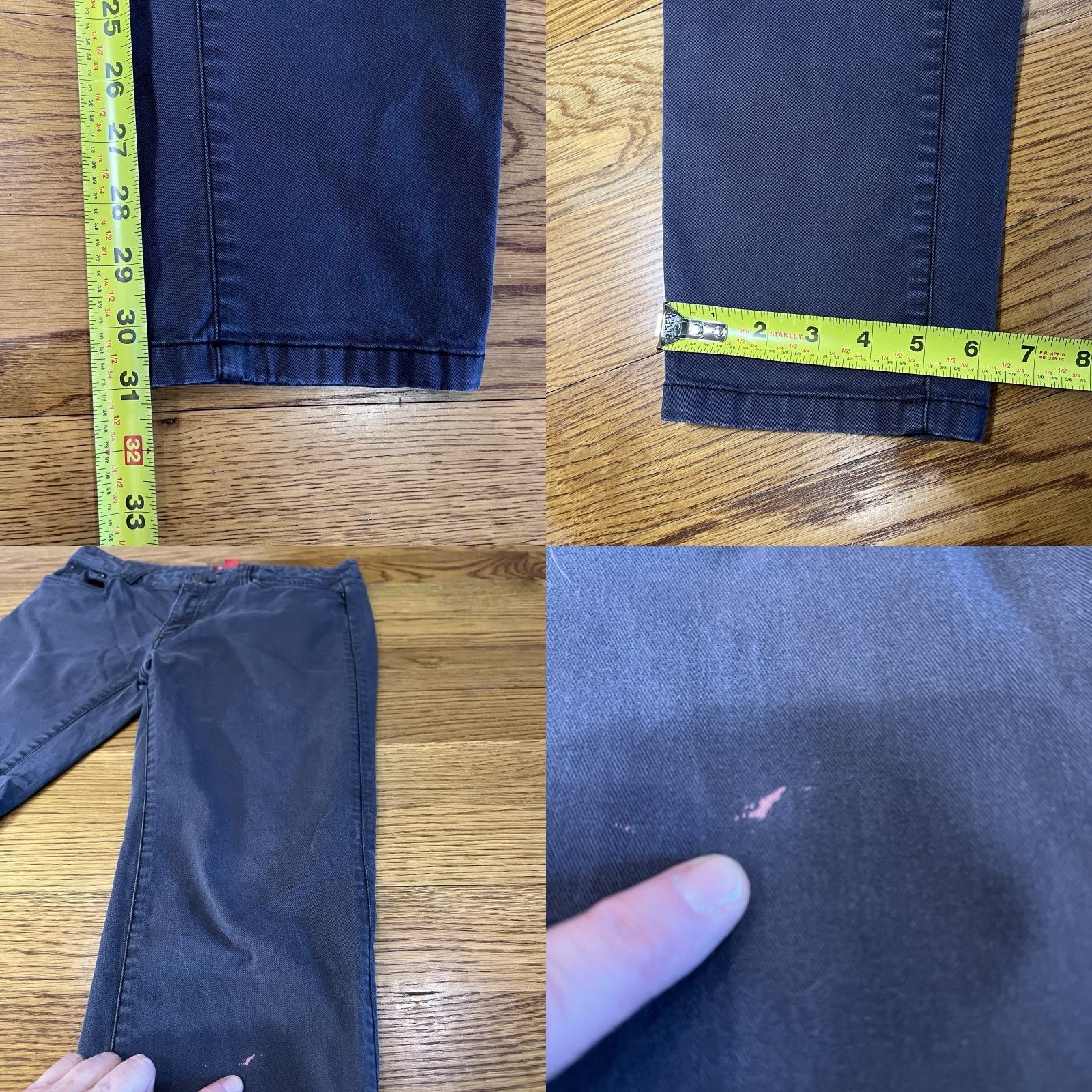 Eastern Mountain Sports EASTERN MOUNTAIN SPORTS Women's Pants Jeans Bootcut 5-Pocket Gray Size 8 Size 30" / US 8 / IT 44 - 8 Thumbnail