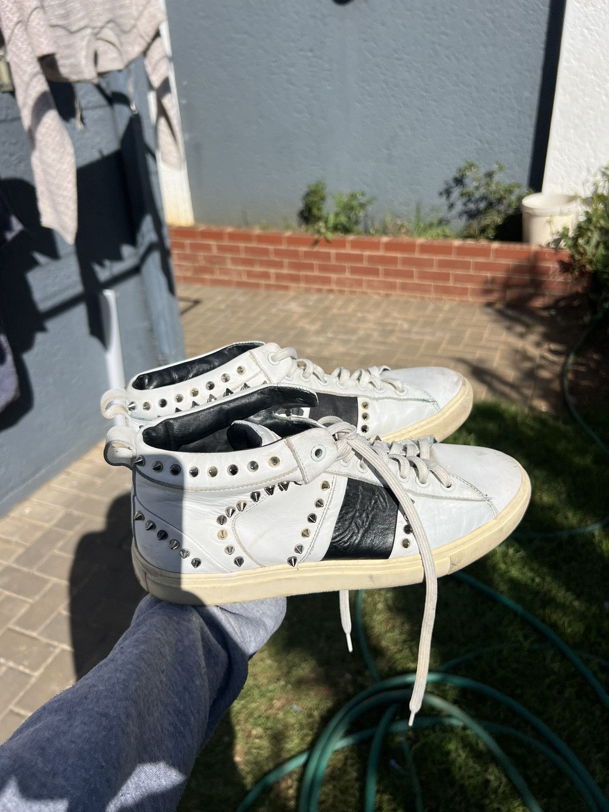 Versace VERSACE STUDDED SHOES Size US 9.5 / EU 42-43 - 4 Thumbnail