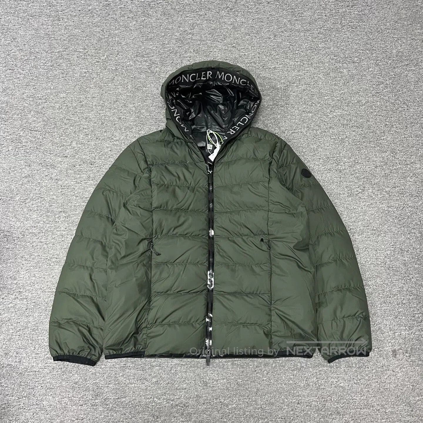 Moncler Moncler hadar bid rigging logo Capuche down jacket| Size US L / EU 52-54 / 3 - 1 Thumbnail