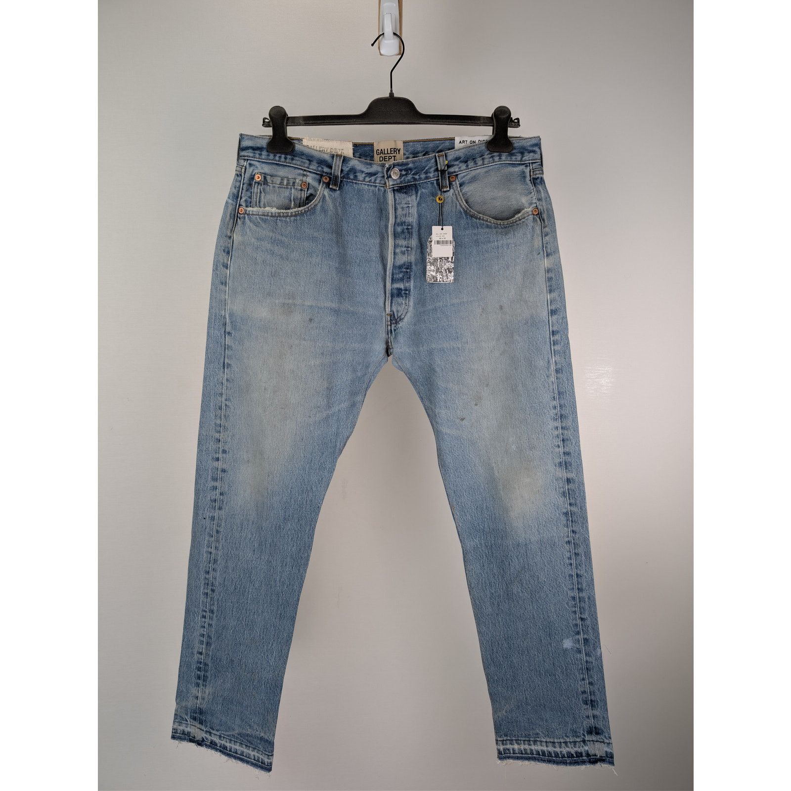 Gallery Dept. o1rshd1 5001 denim jeans in Blue 35 x 33 Size US 35 - 1 Thumbnail
