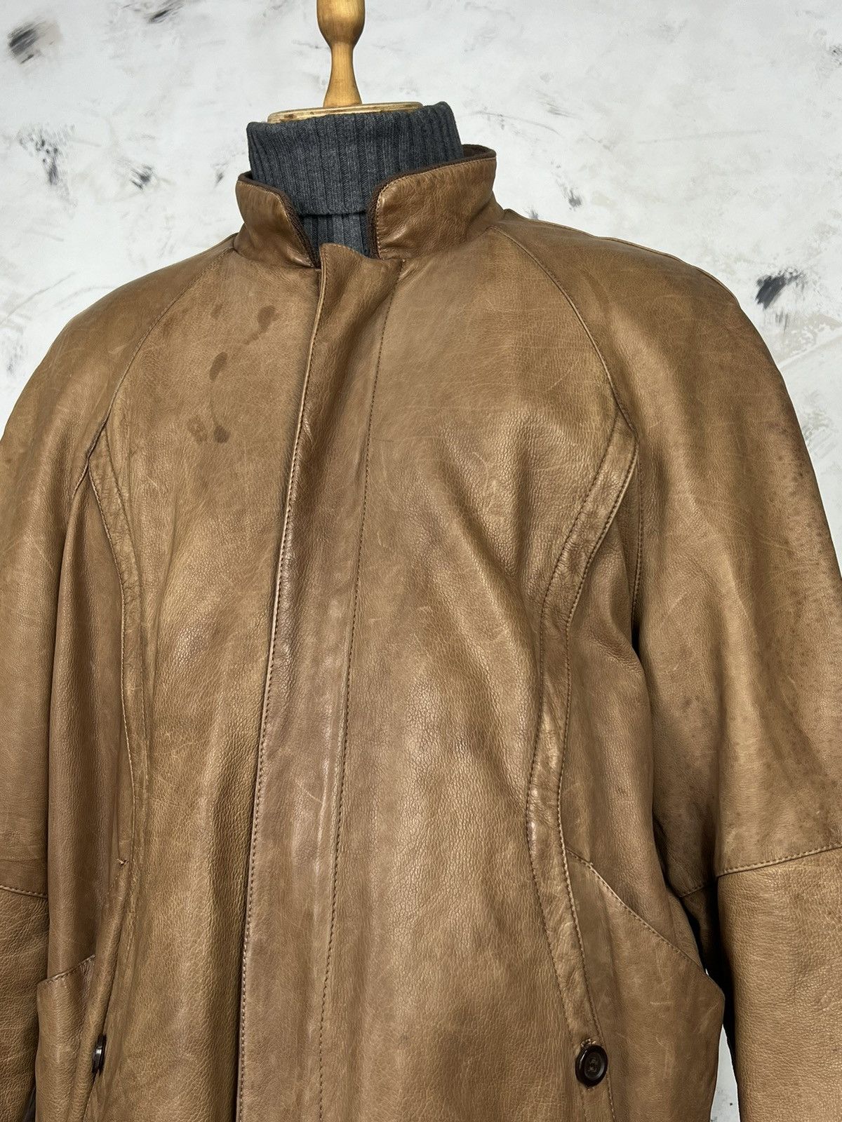Vintage Vintage Lakeland Leather Jacket Size M - L Size US L / EU 52-54 / 3 - 3 Thumbnail