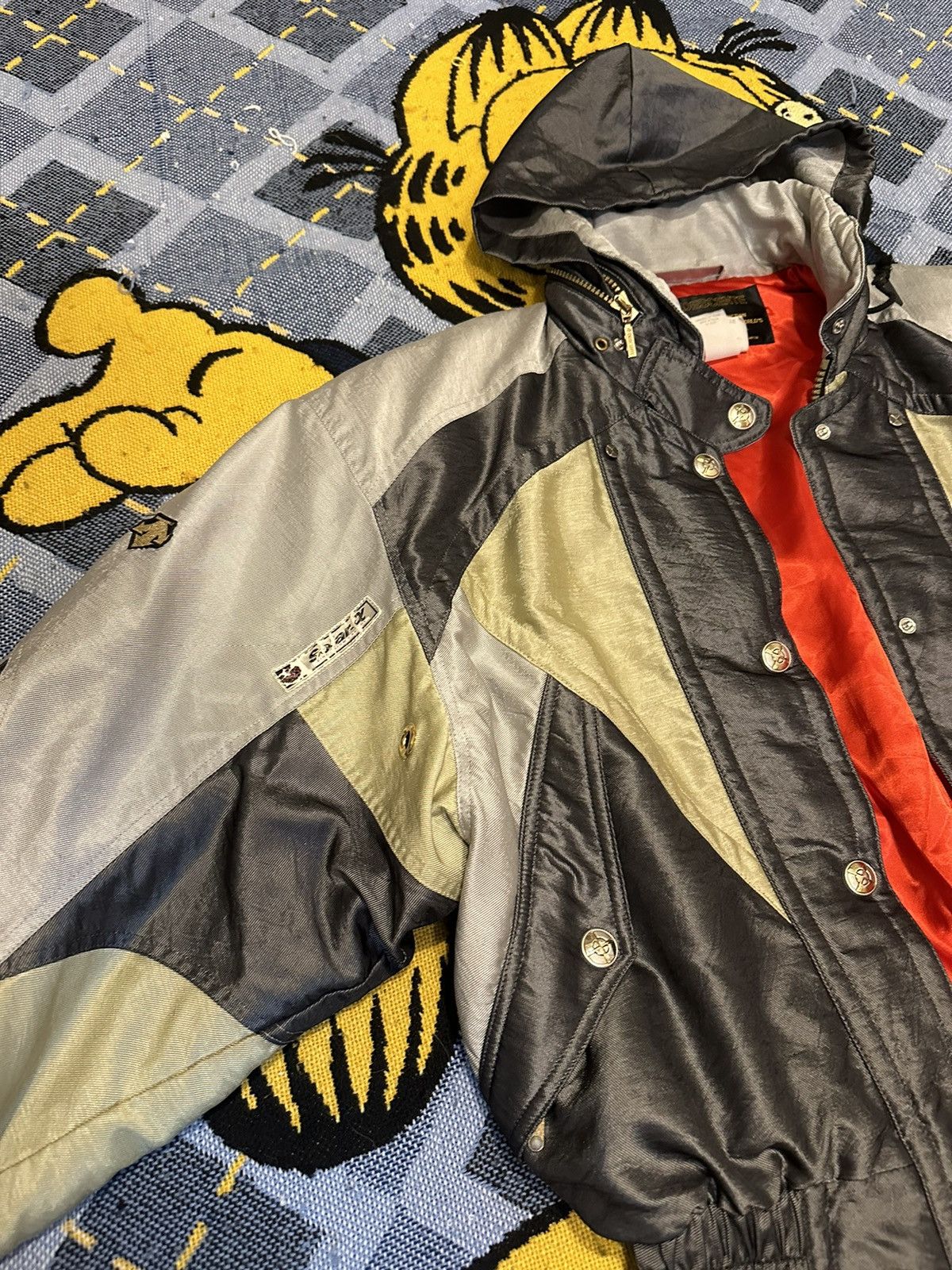Descente Vintage 80s Descente Ski Snowboarding Bomber Jacket Size US S / EU 44-46 / 1 - 2 Thumbnail