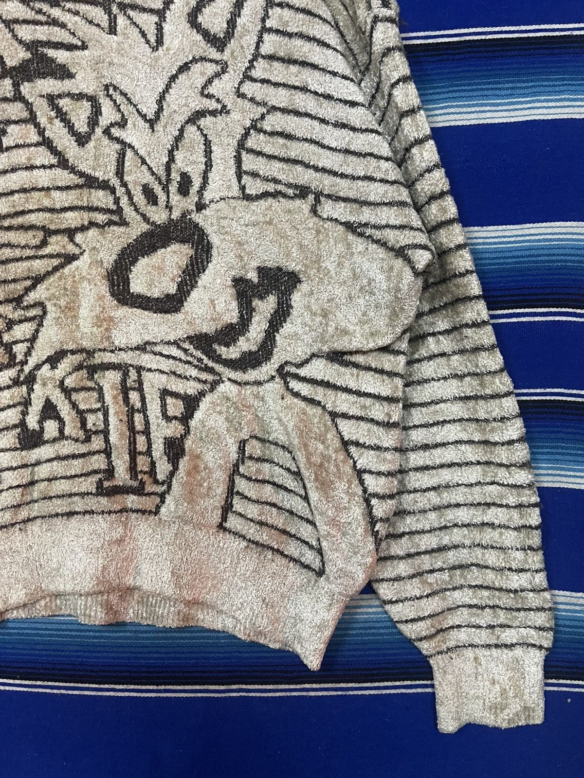 Rubinacci × Vintage VERY RARE🔥 Vintage 90s MR BLACKIE Sweatshirt Size US M / EU 48-50 / 2 - 3 Thumbnail