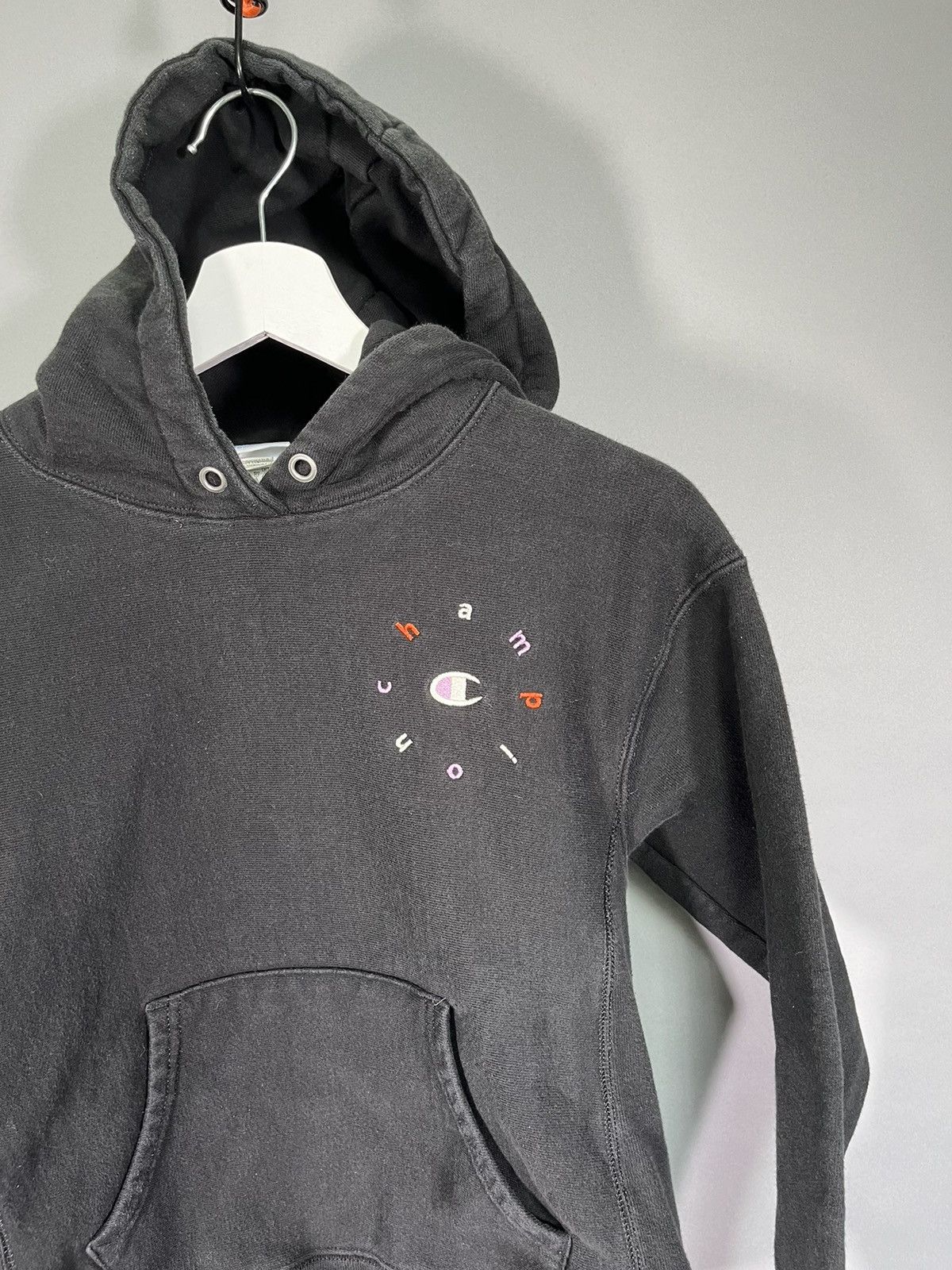 Champion Black Champion Reverse Weave Hoodie Size US S / EU 44-46 / 1 - 2 Thumbnail