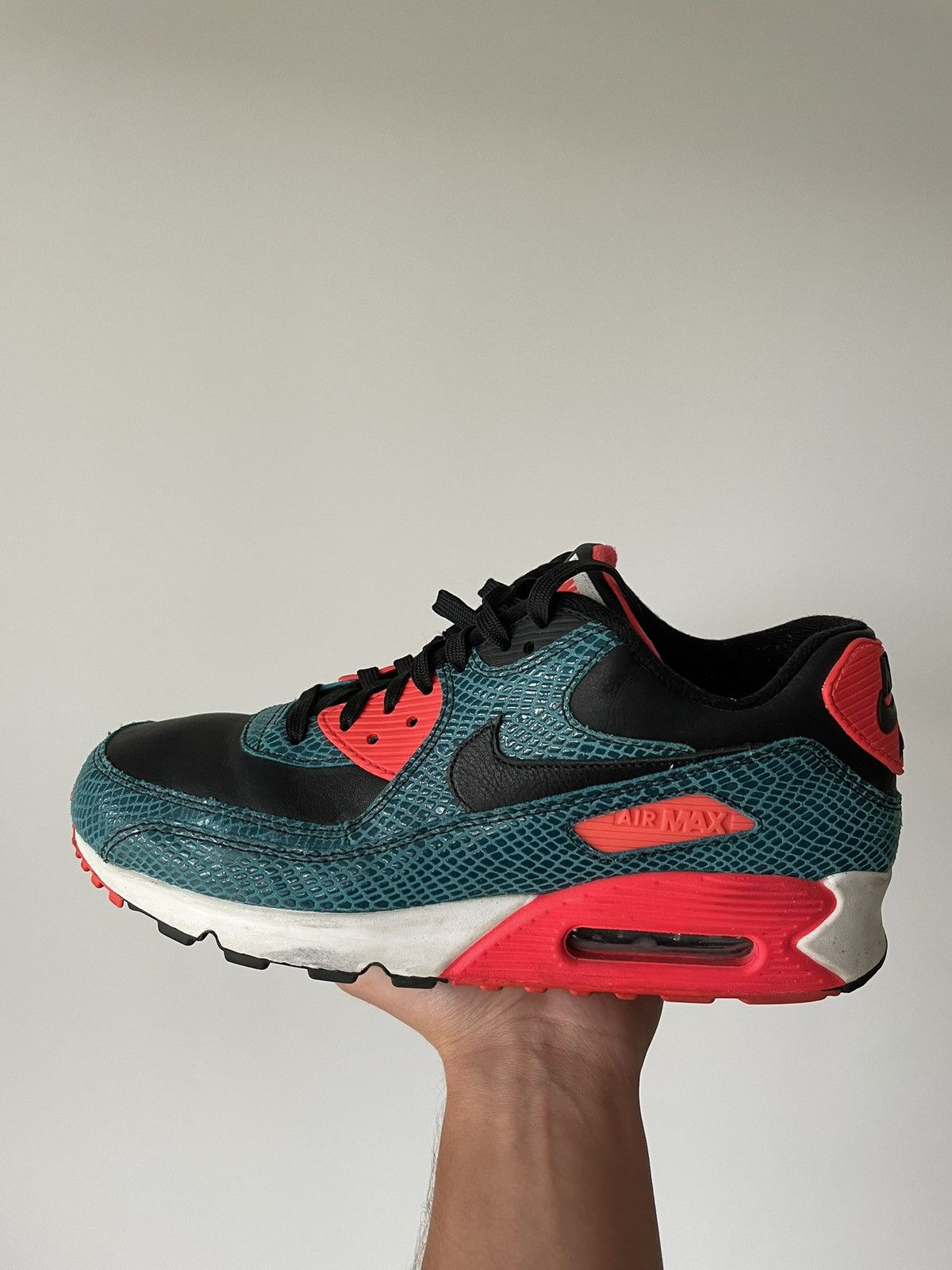 Nike Nike Air Max 90 Infrared Snake 10 US Size US 10 / EU 43 - 1 Thumbnail