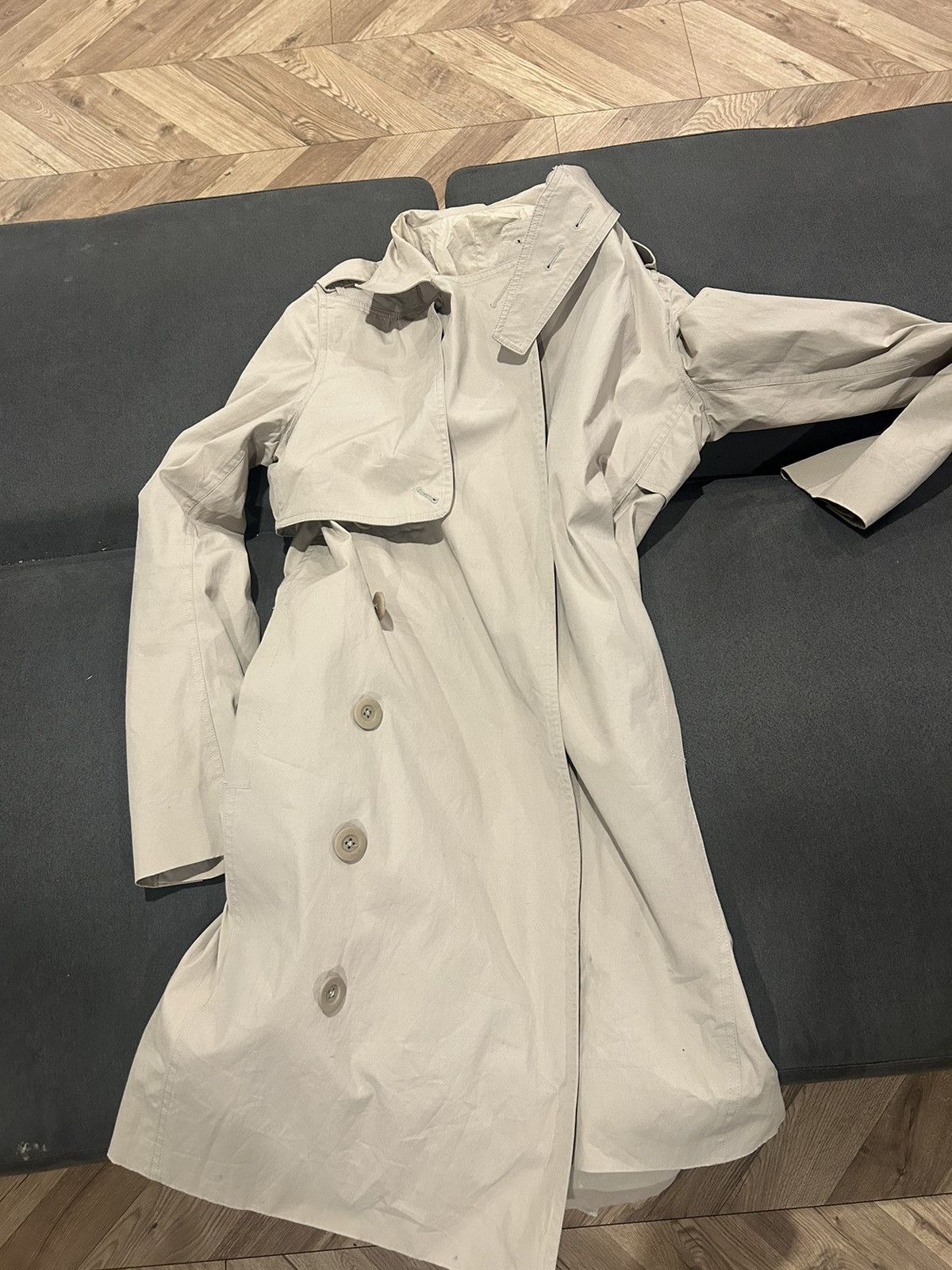 Rick Owens Rick Owens FW’16 Mastadon Trench Coat Size US M / EU 48-50 / 2 - 10 Thumbnail