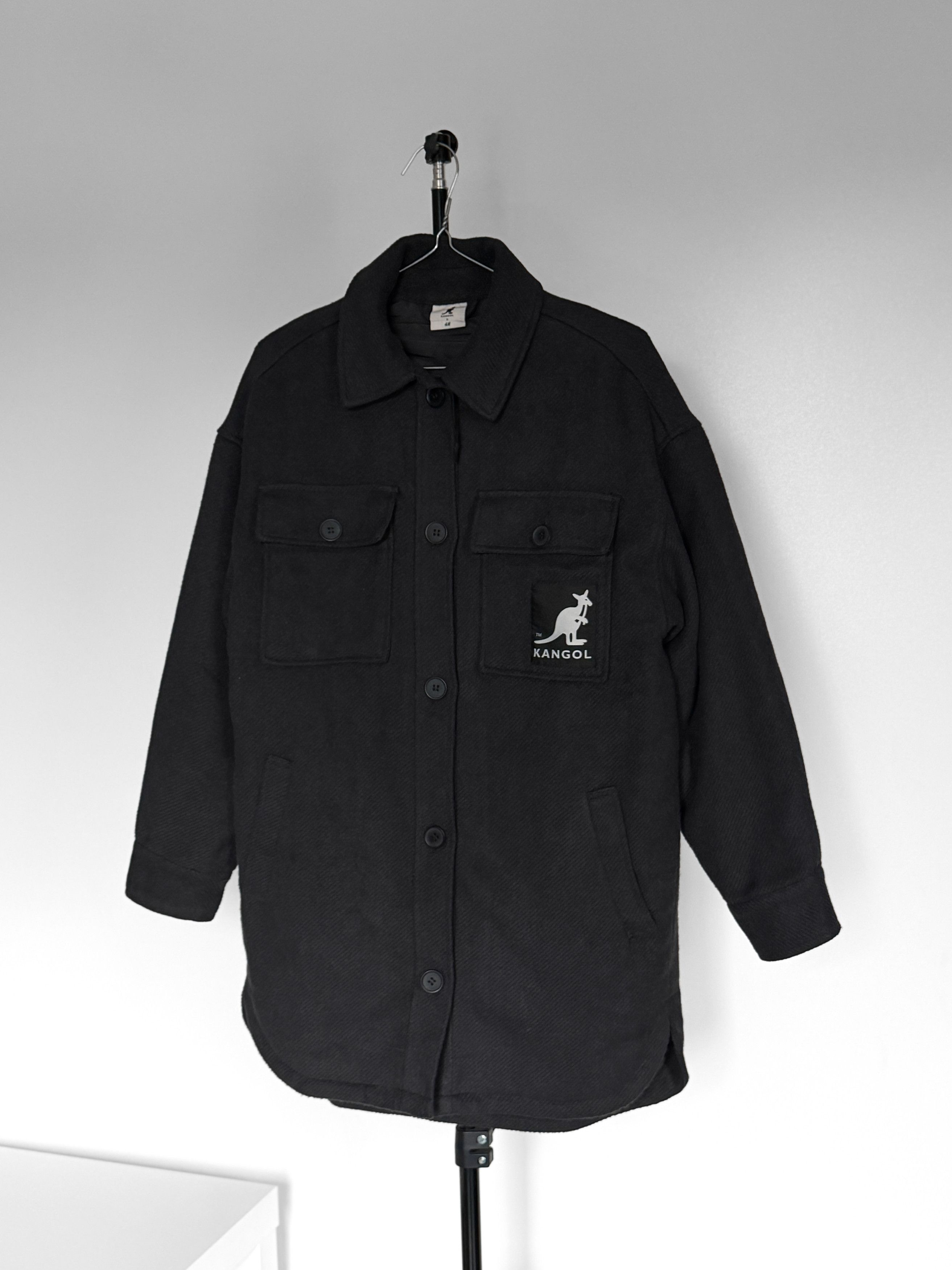 H&M KANGOL x H&M Overshirt Size XS / US 0-2 / IT 36-38 - 1 Thumbnail