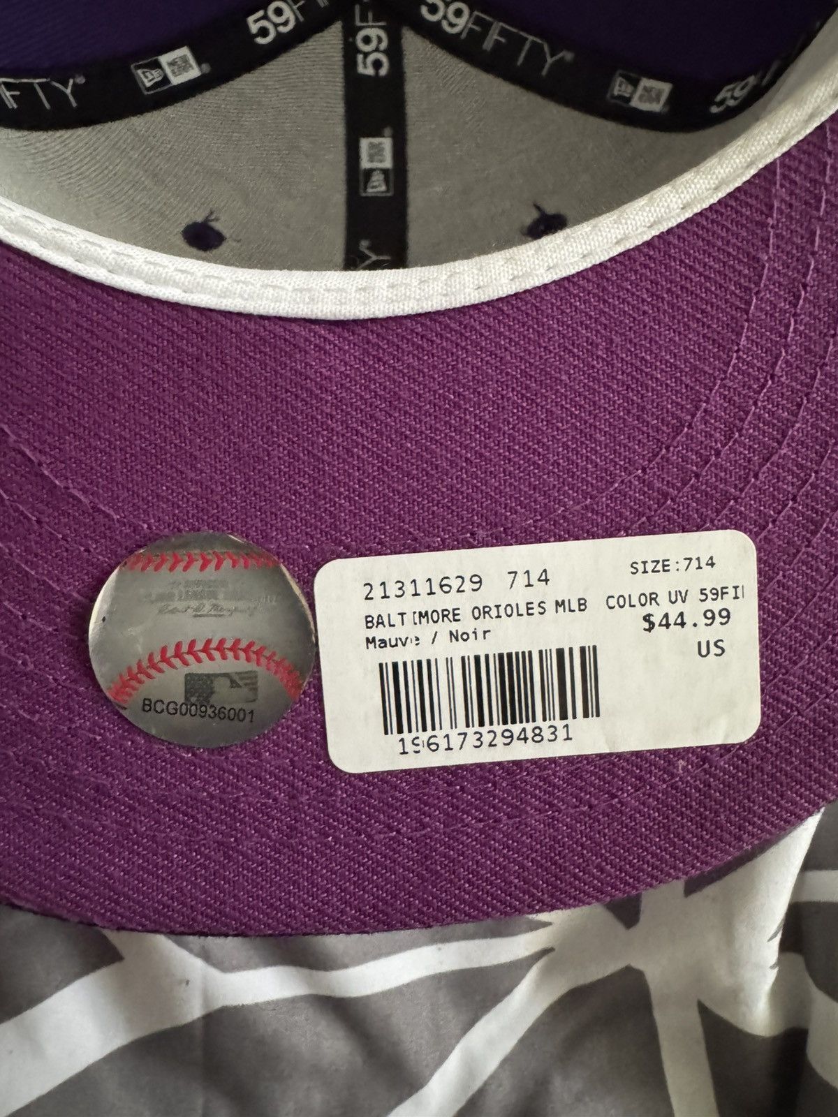 Lids × New Era Baltimore Ravens Crown Royal Fitted Size ONE SIZE - 5 Thumbnail