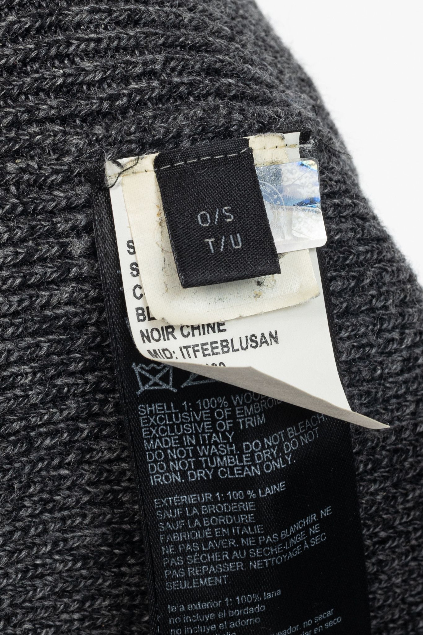 Canada Goose Canada Goose Arctic Black Heather Wool Logo Toque Size ONE SIZE - 6 Thumbnail