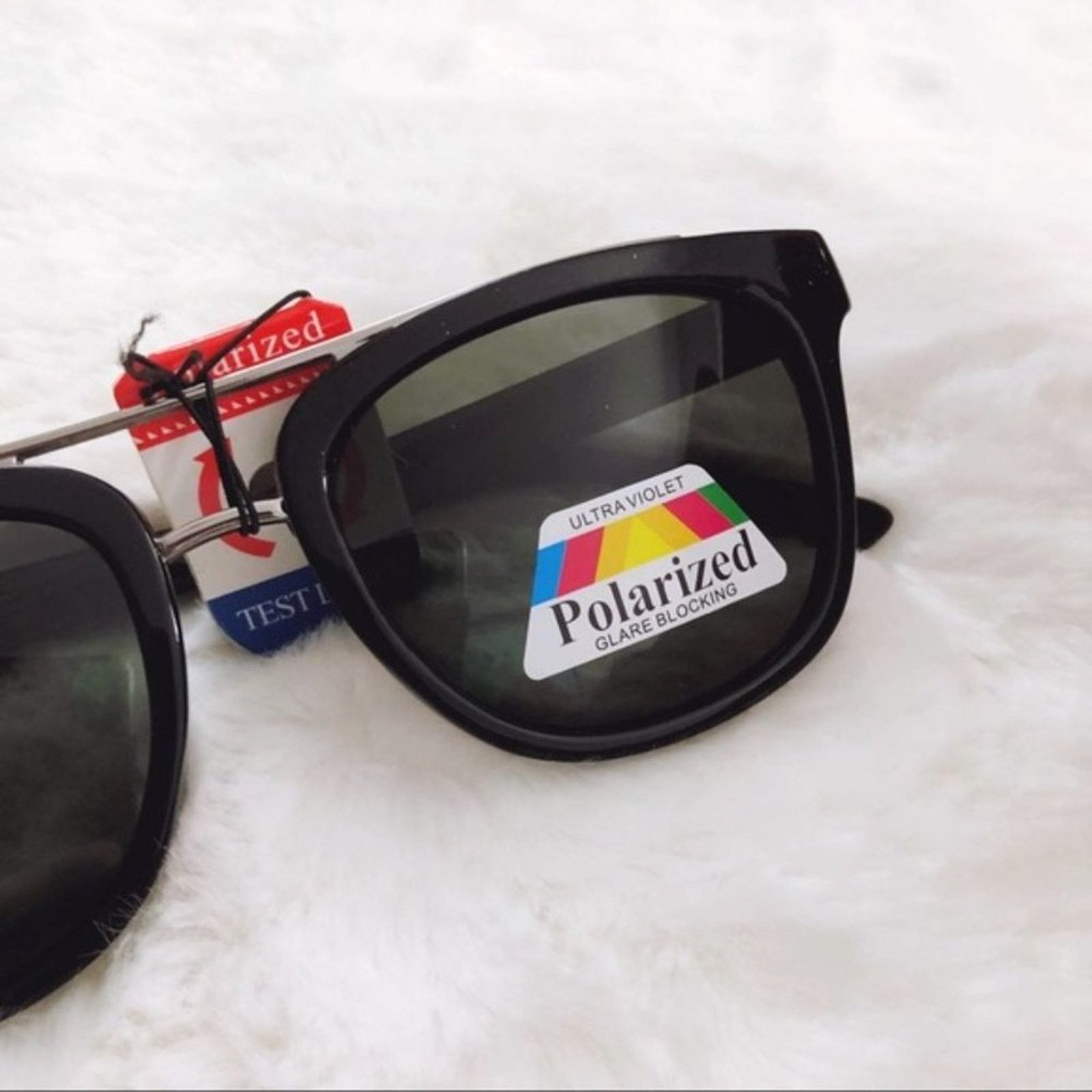 Other Ashe Glossy Black Polarized Sunglasses Size ONE SIZE - 2 Thumbnail