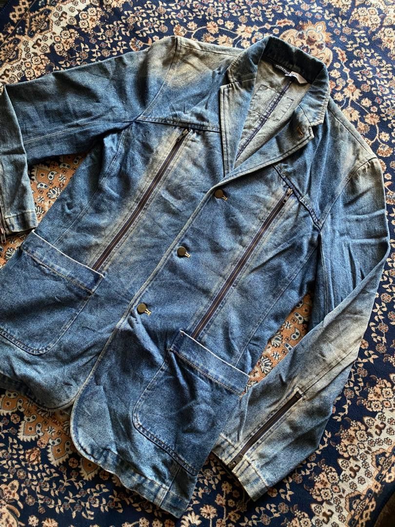 Japanese Brand WALTER MA DENIM JACKET Size US M / EU 48-50 / 2 - 3 Thumbnail