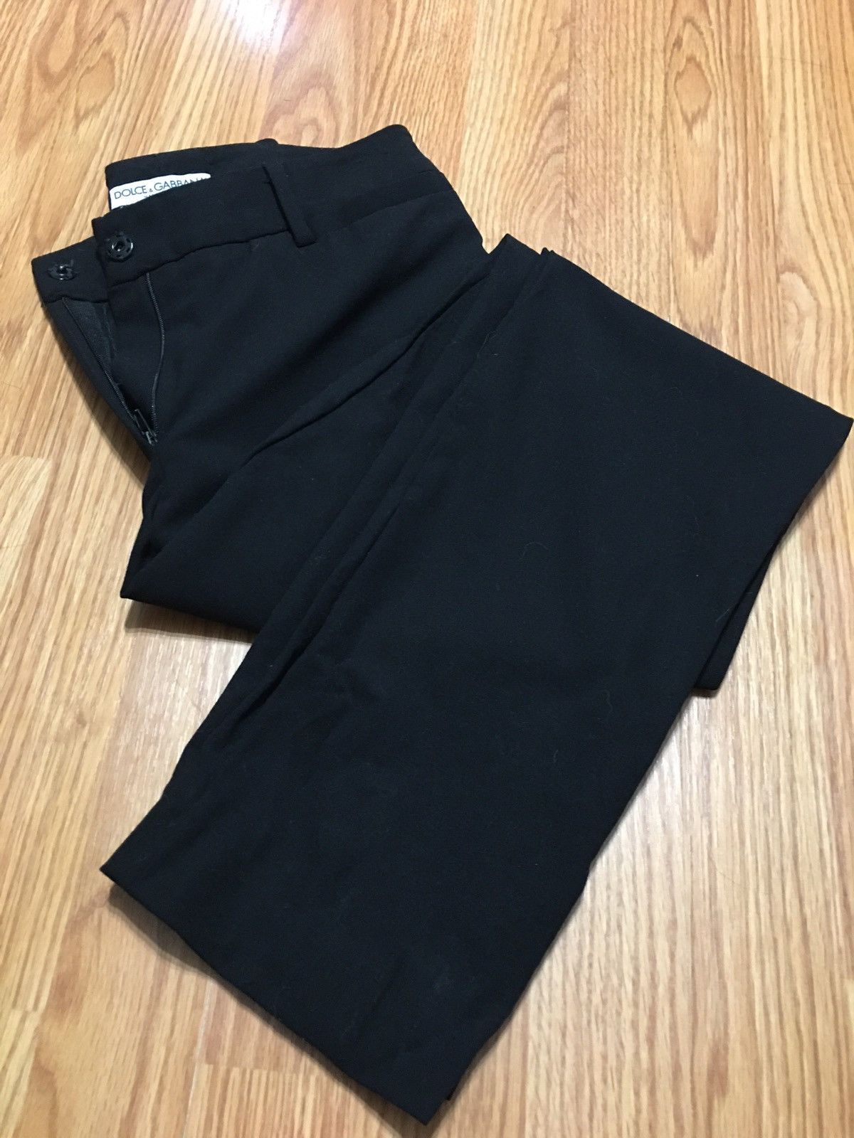 Dolce & Gabbana Dolce & Gabbana Virgin Wool Italy Pants Size EU38 Size 26" / US 2 / IT 38 - 1 Thumbnail