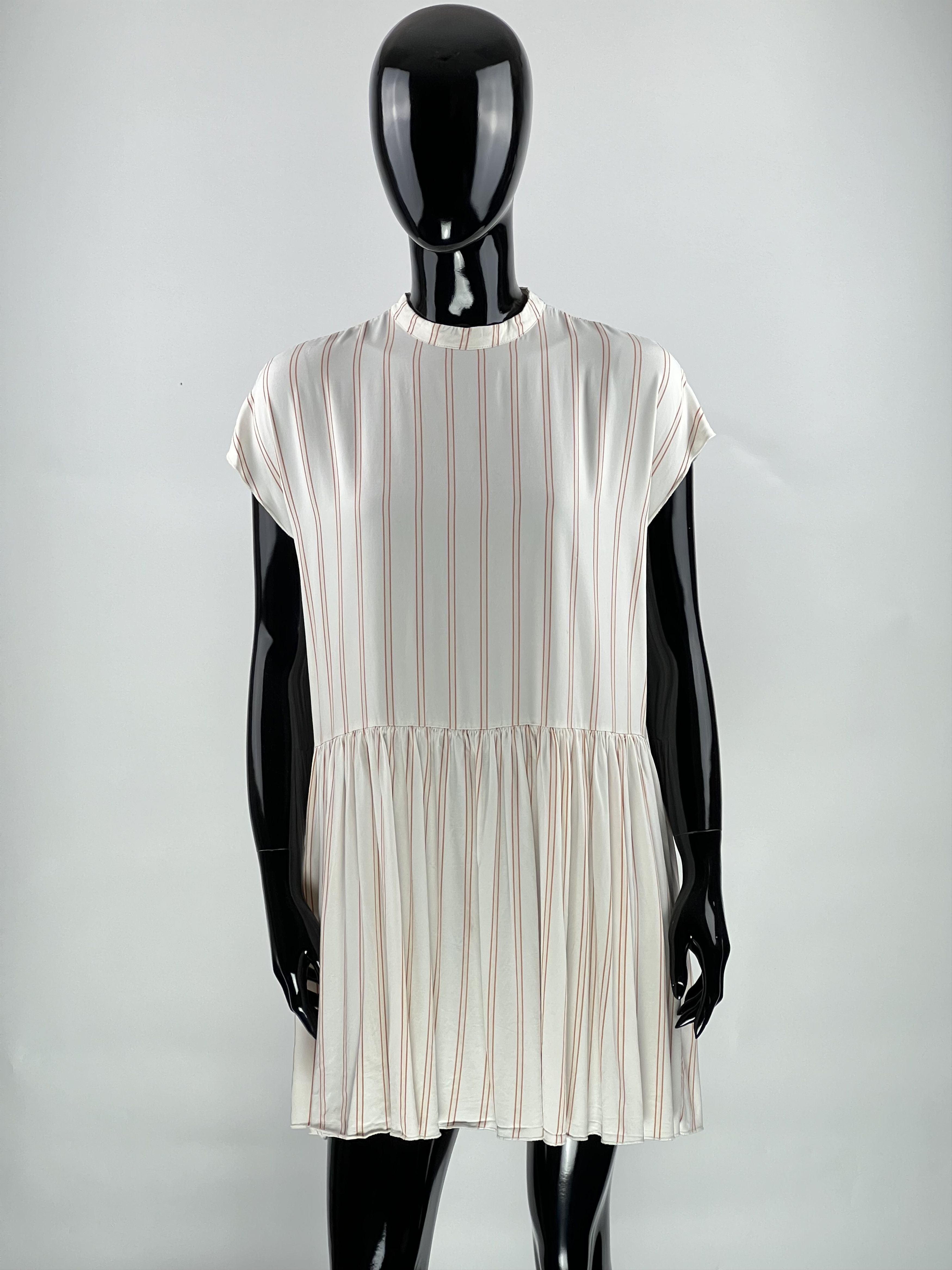 Samsoe Samsoe Samsoe & Samsoe Striped Sleeveless Short Dress Size S Size S / US 4 / IT 40 - 1 Thumbnail